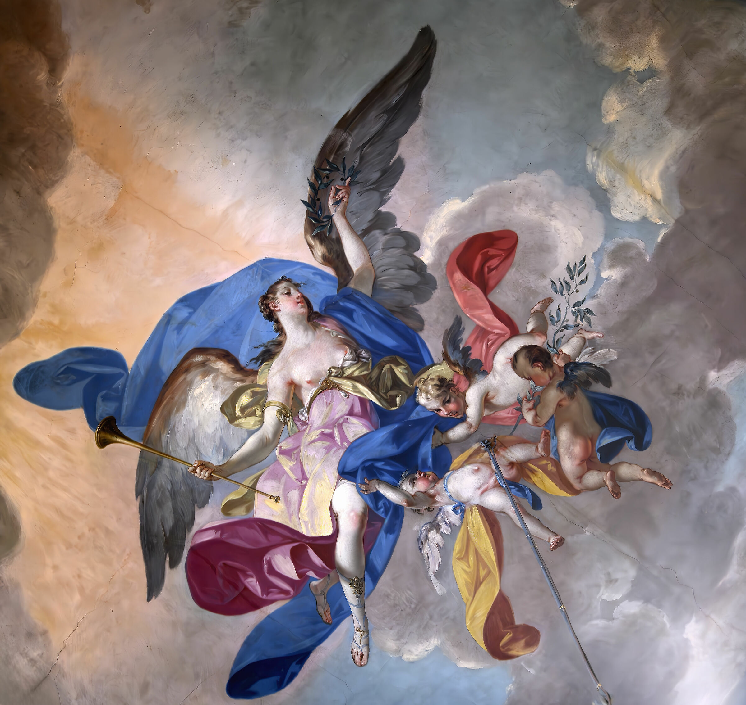 Particolare del soffitto