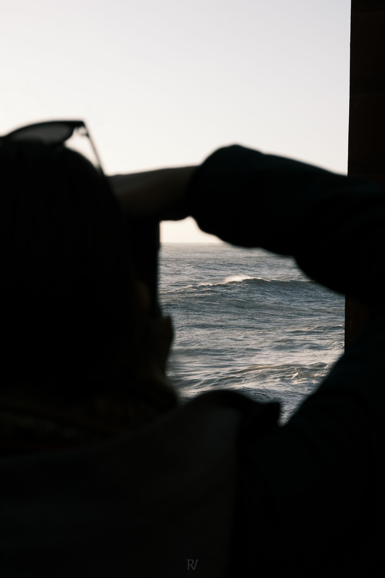 Behind every person, the sea