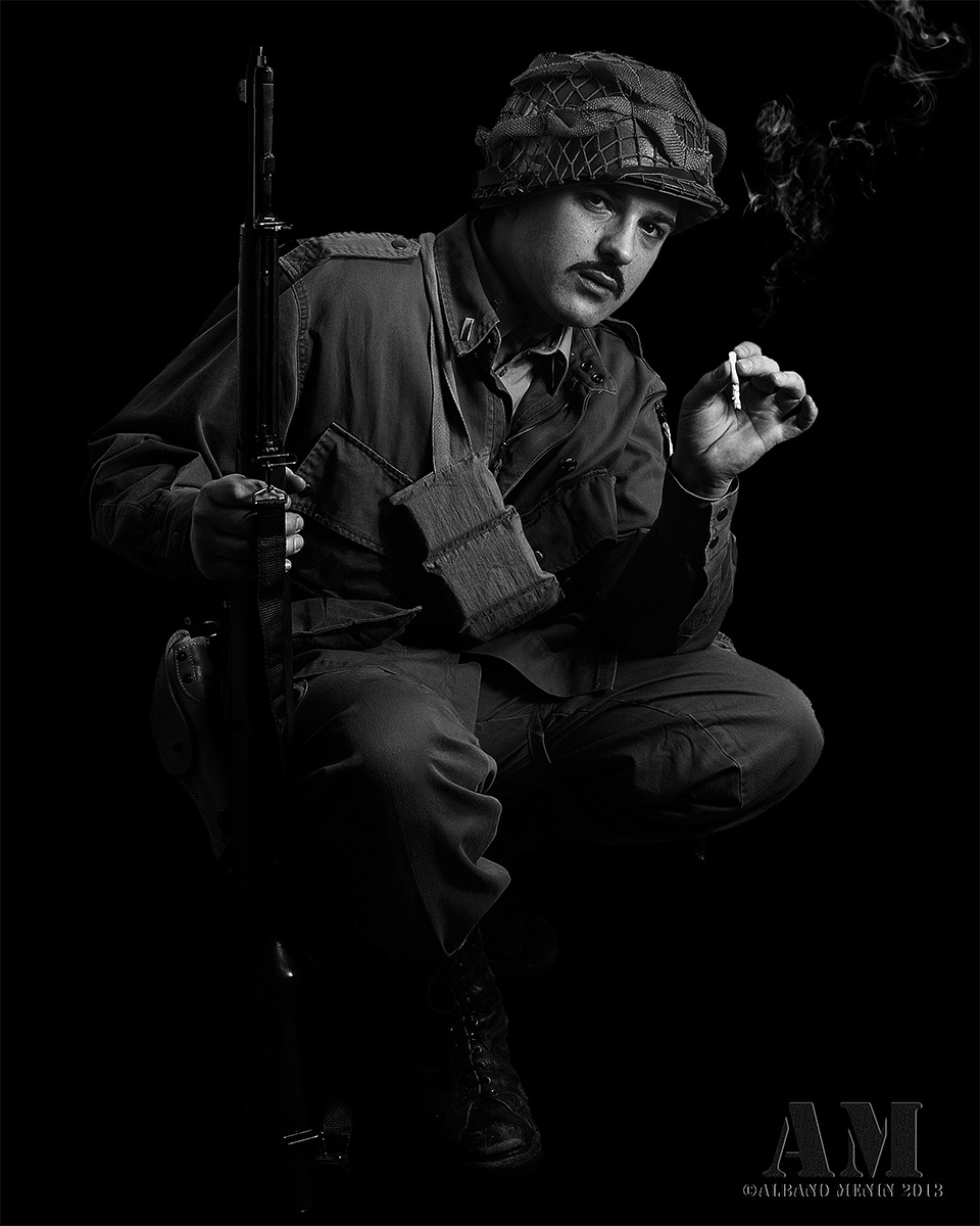 Paracadutista Americano B/N