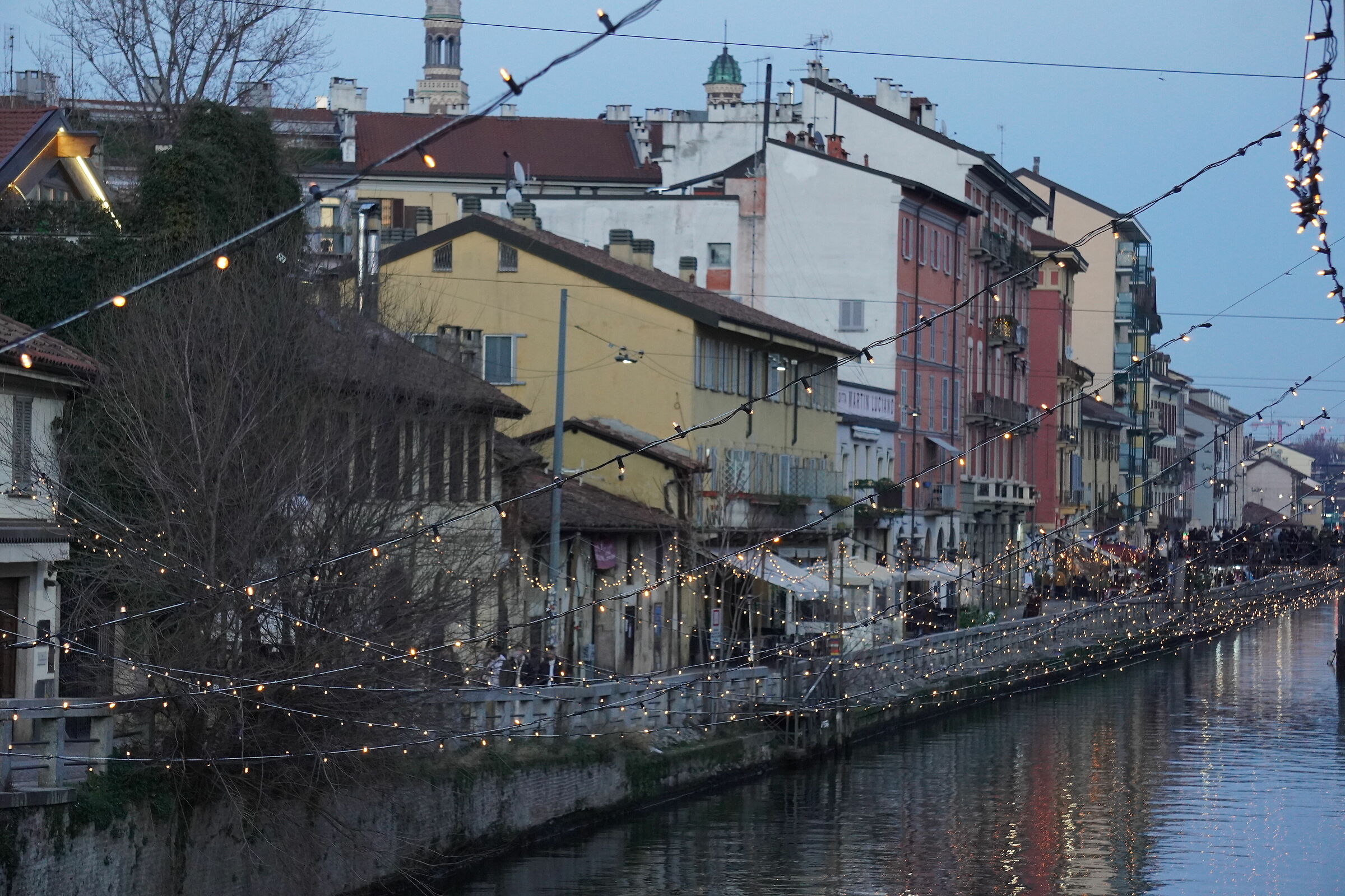 Naviglio Grande-Milano-Natale