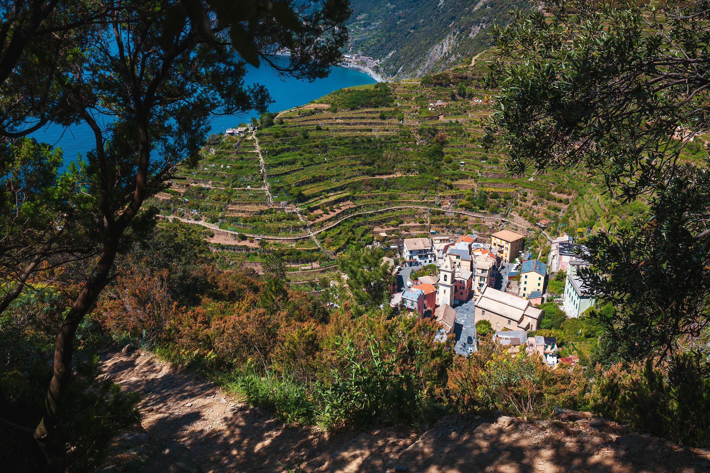 Walking around the 5 terre