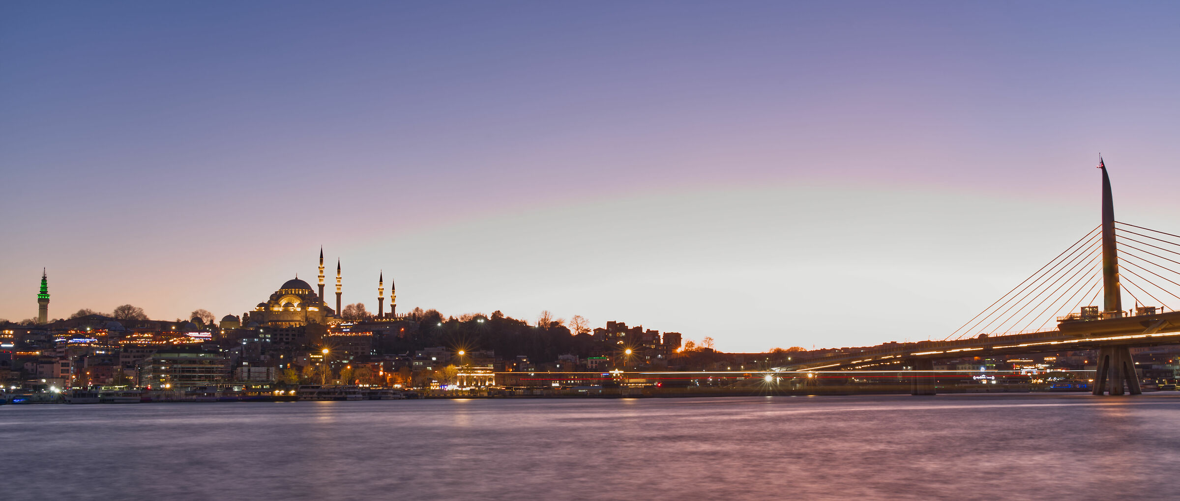 tramonto sulla moschea - Istanbul