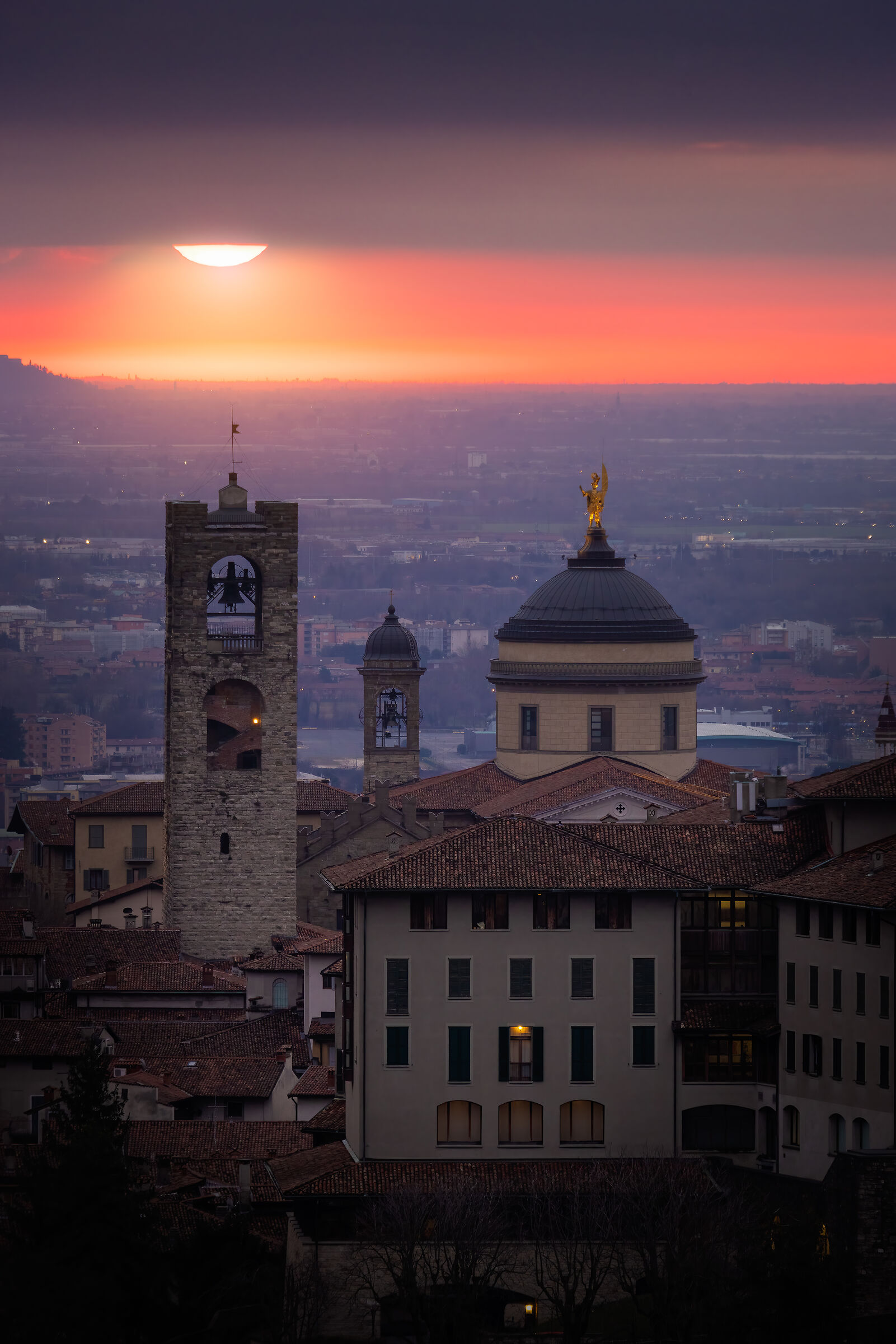 L'ultimo istante di un'alba meravigliosa