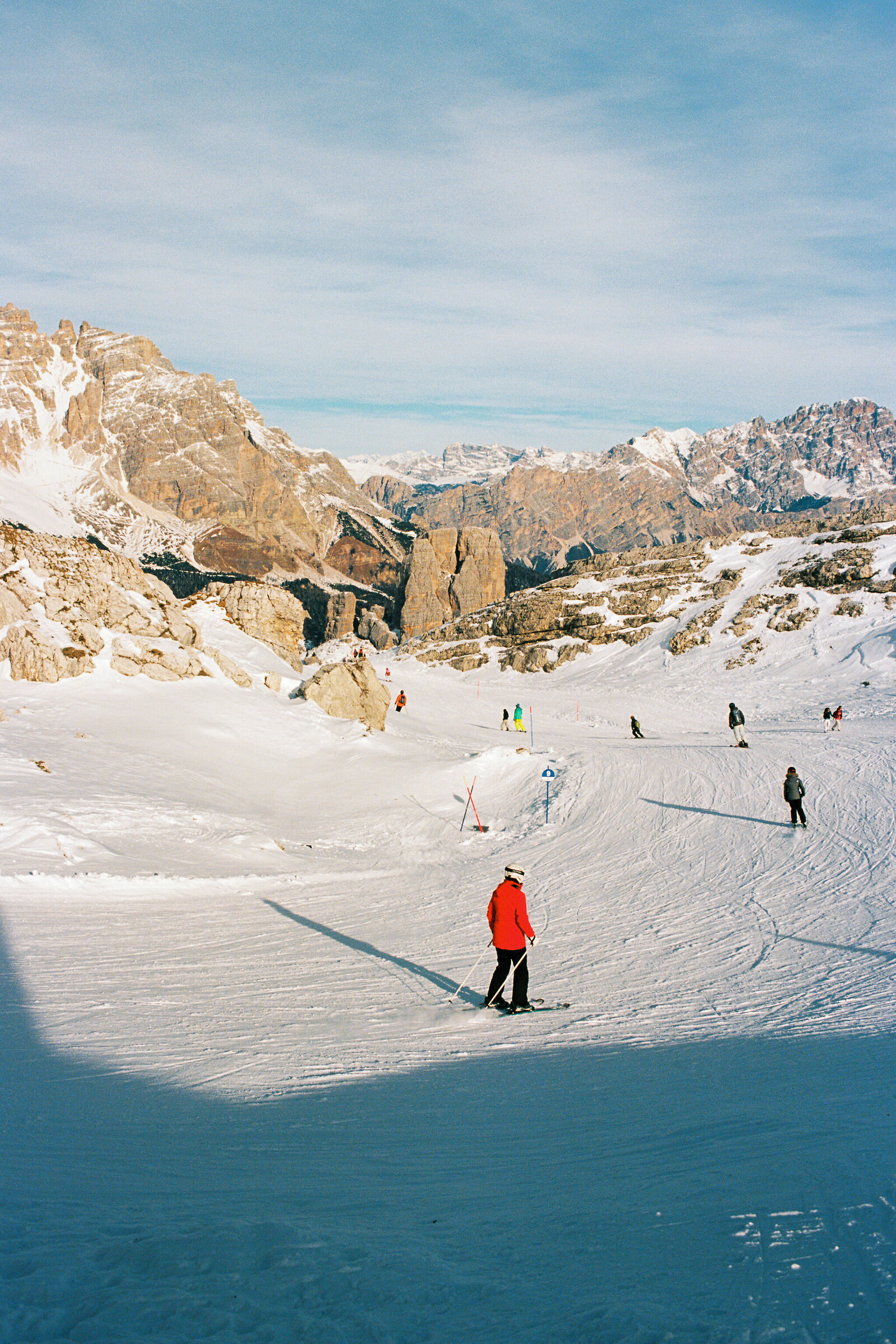 Giù al Rifugio Scoiattoli