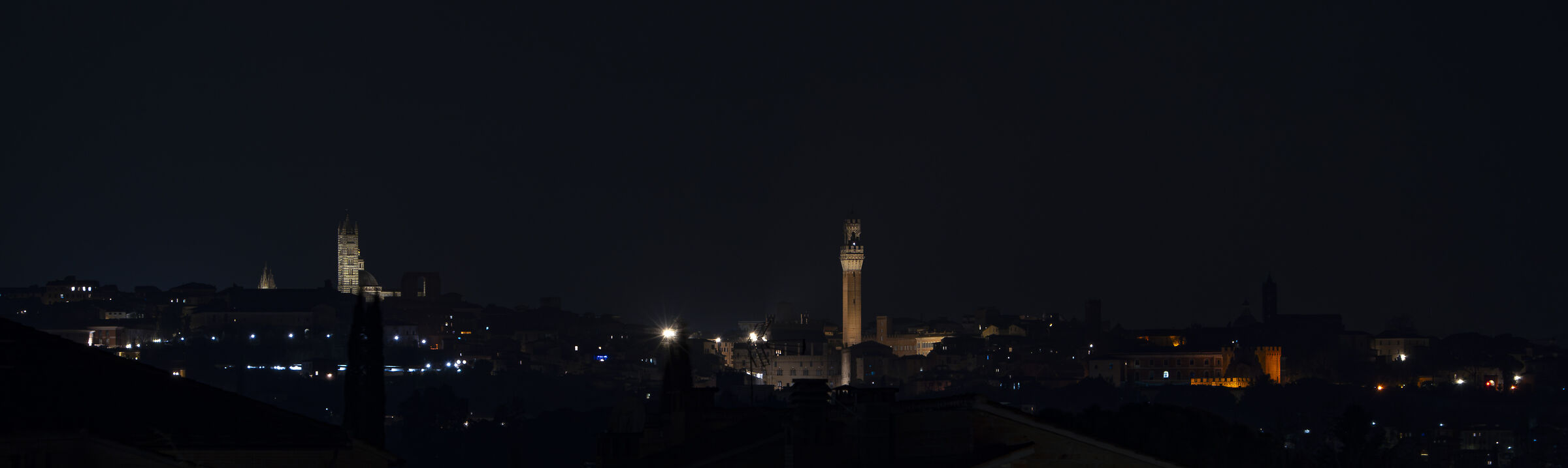 Siena da 9 km di distanza
