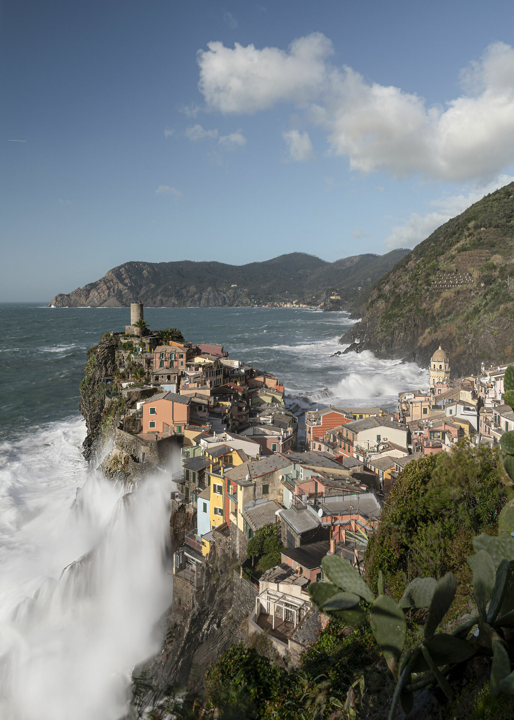 Mareggiata a vernazza