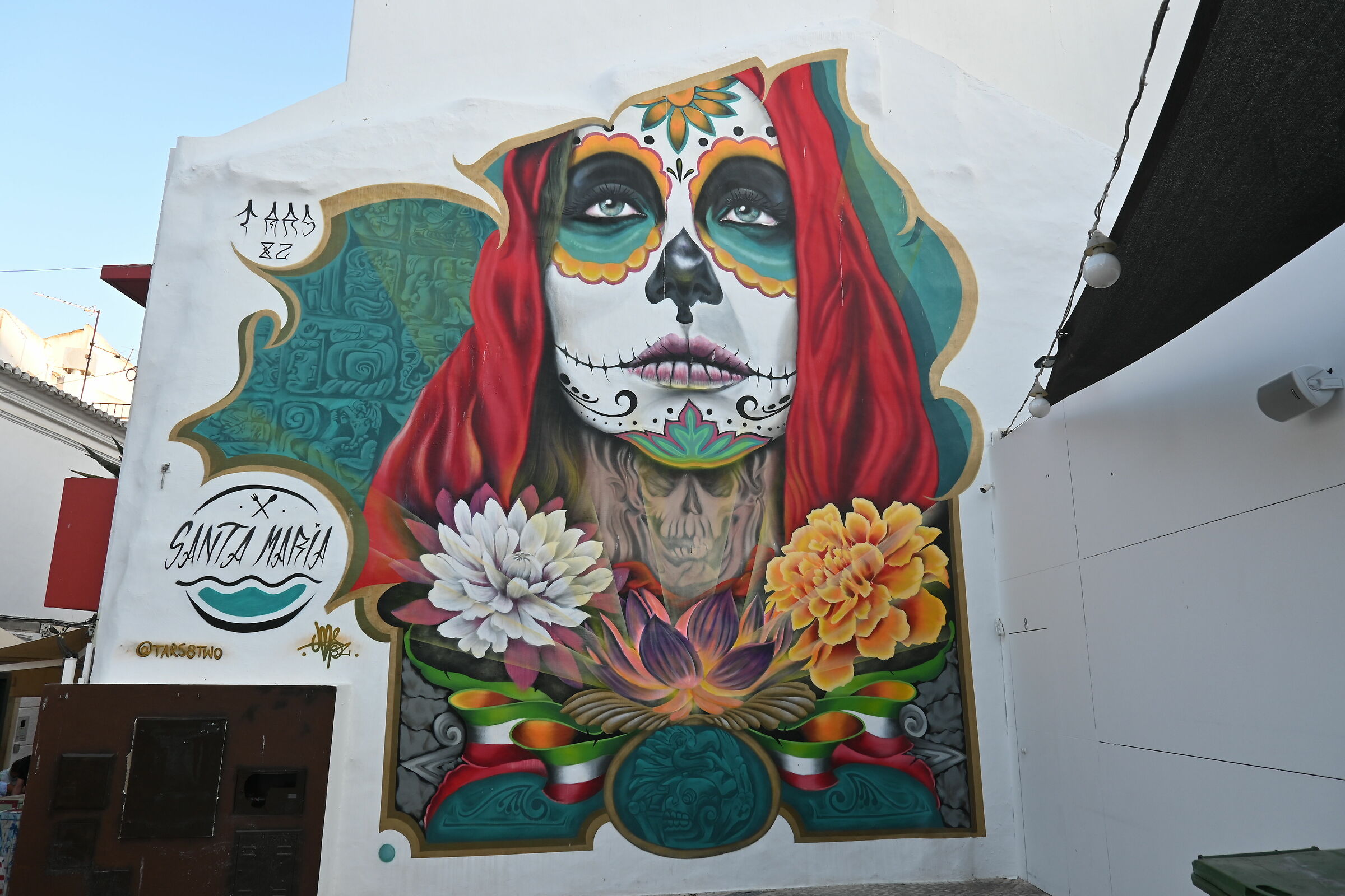 Street art around Lagos