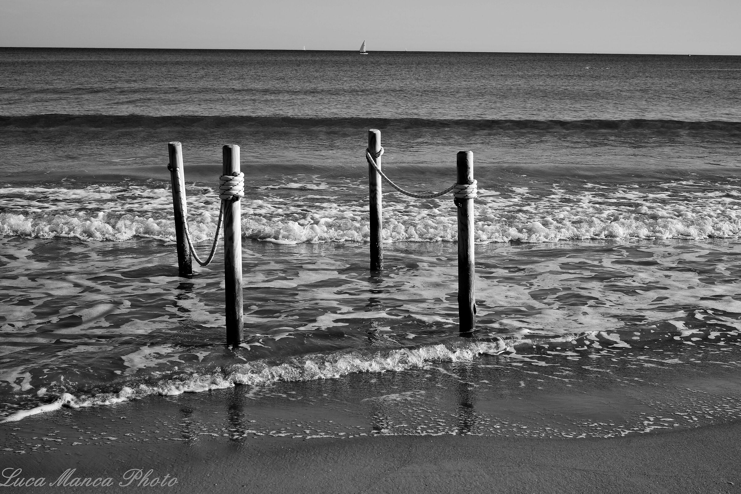 The sea of Petto in Cagliari