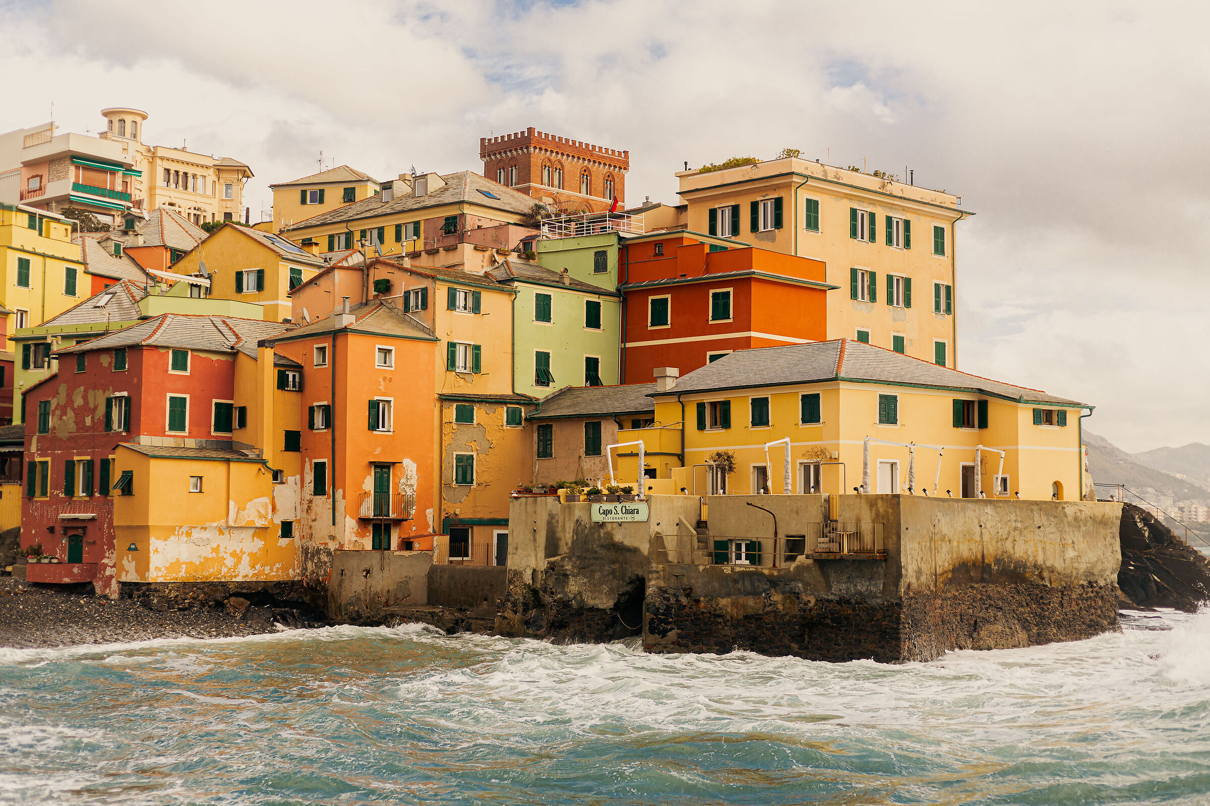 Il mare d'inverno (Cartolina da Boccadasse)