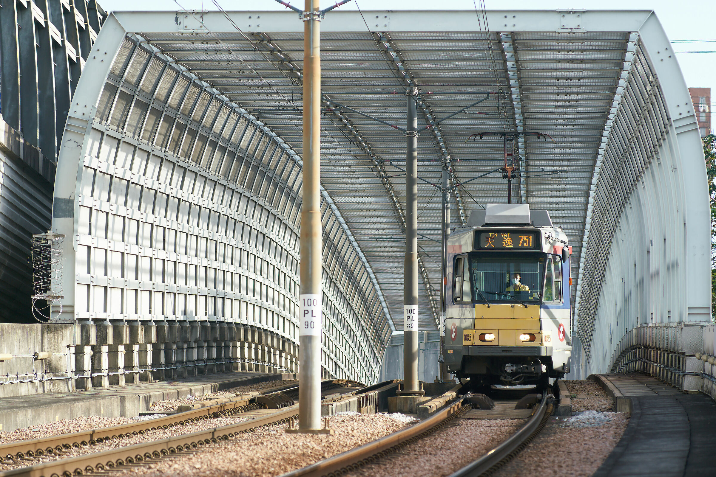 All'interno del tunnel