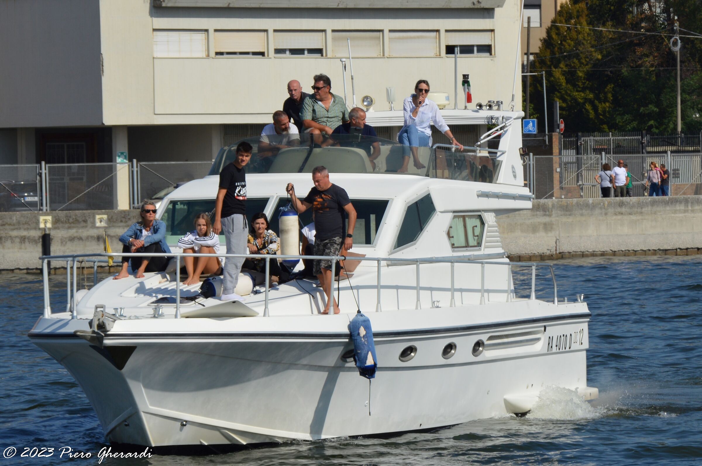 Navigare per Ravenna Darsena 01/10/23