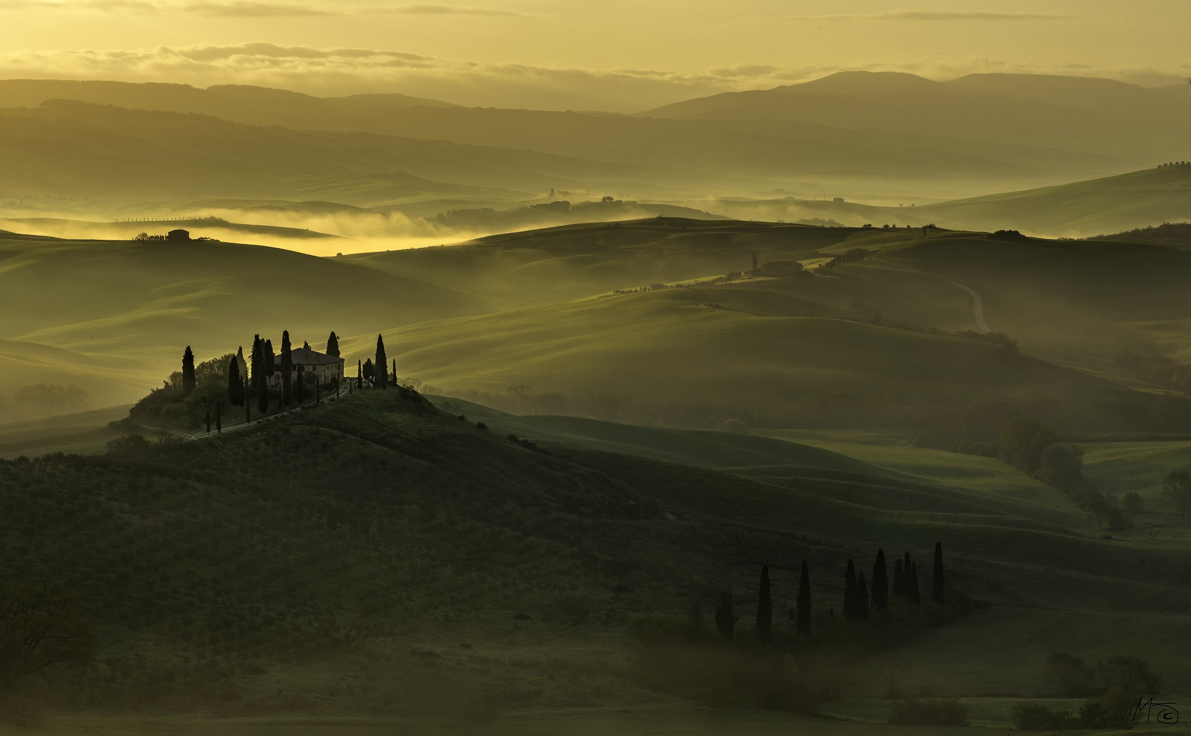 Alba al Podere Belvedere