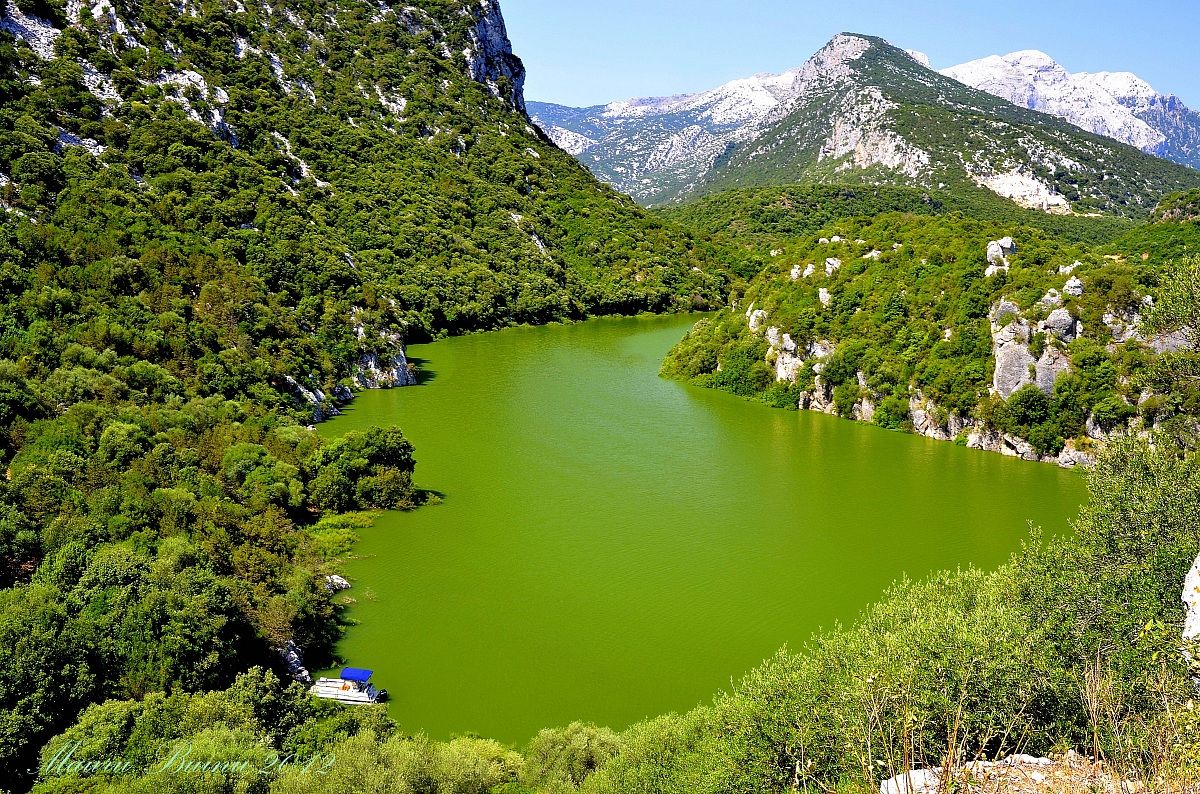 Lake Cedrino. Dorgali (nu)