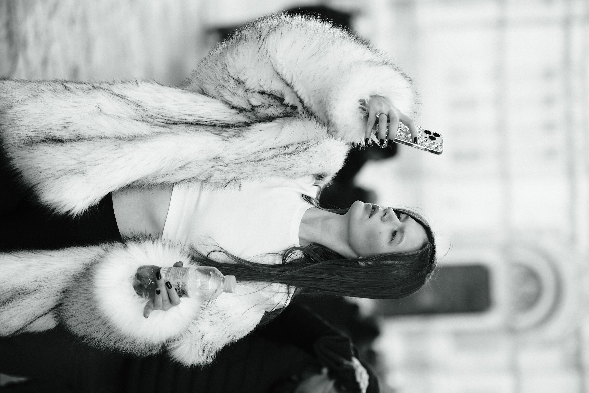 ... selfie fashion pose mode...