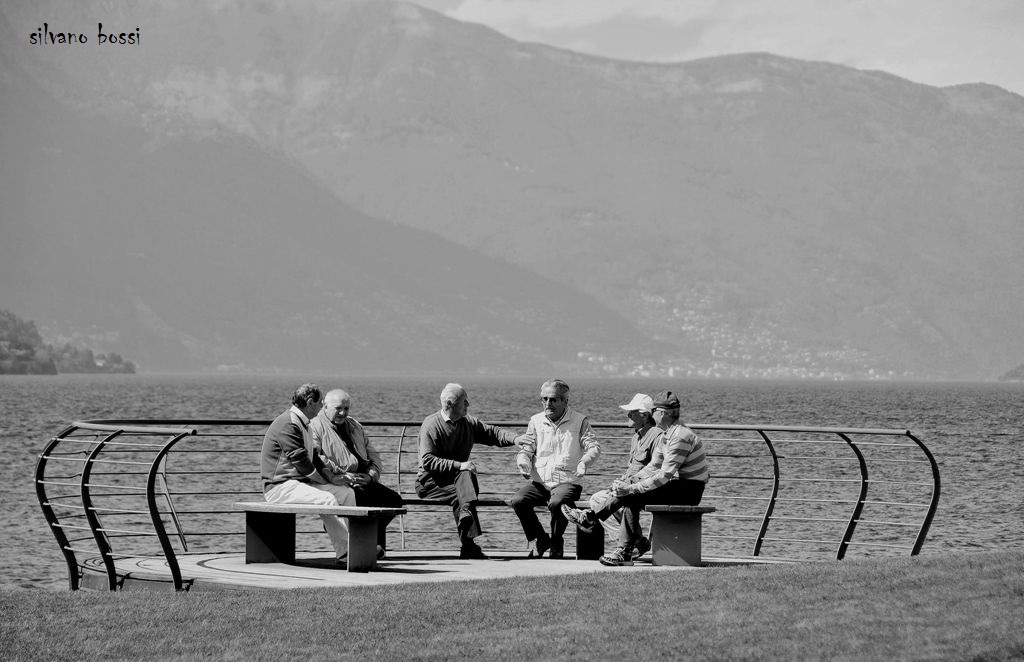 due chiacchiere vista lago