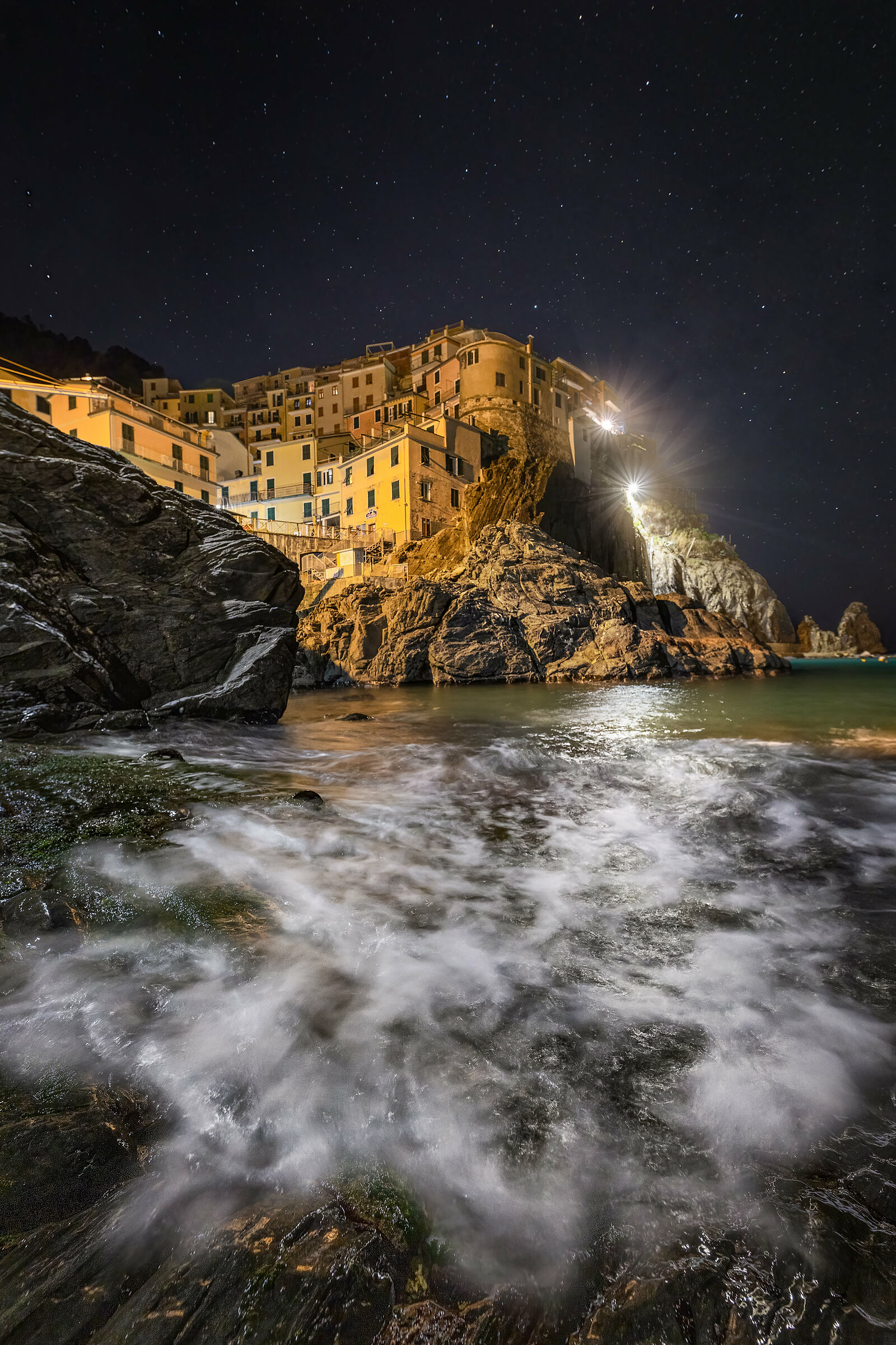 Manarola by night