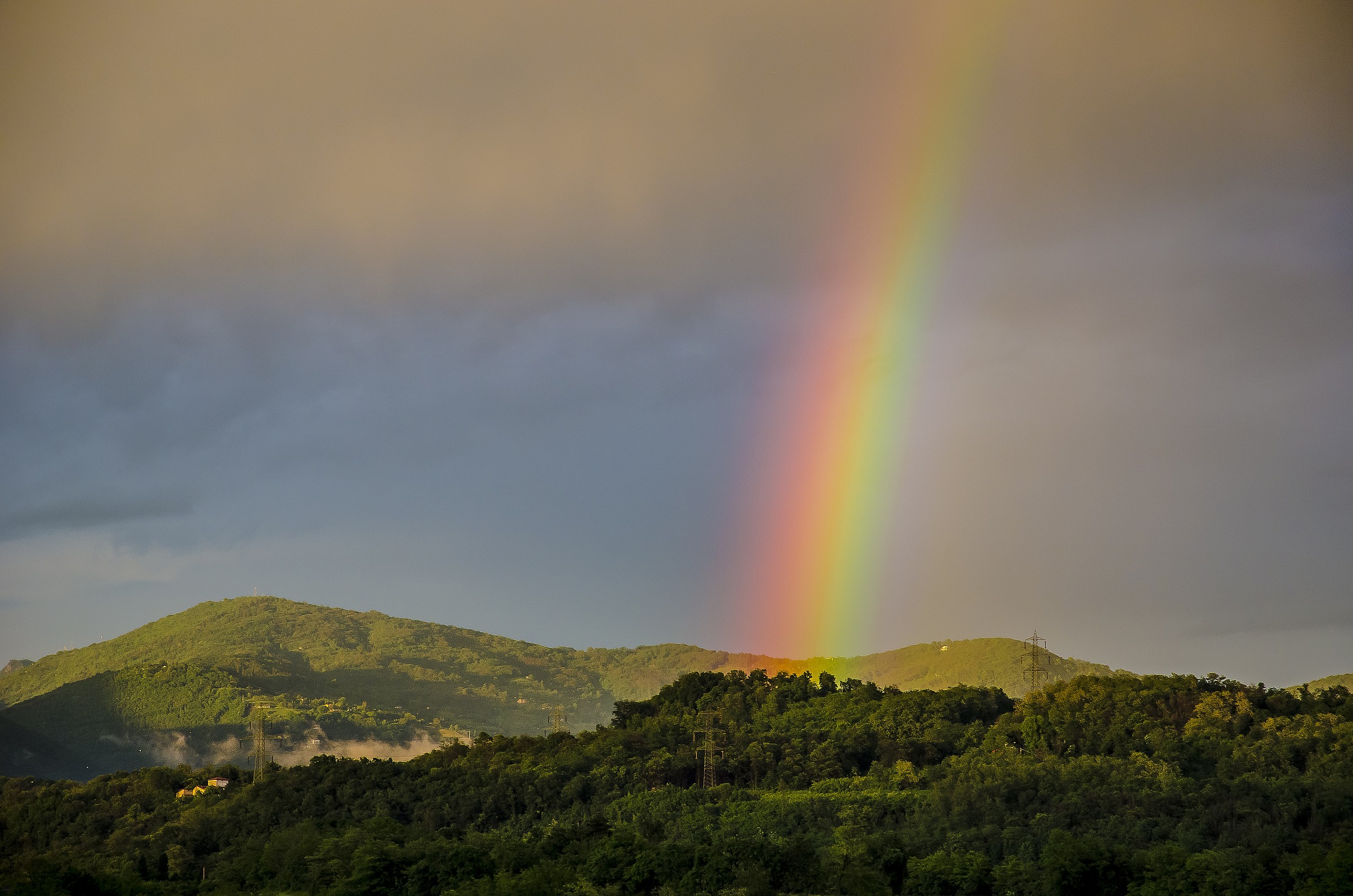 chi dice che la pioggia è incolore?