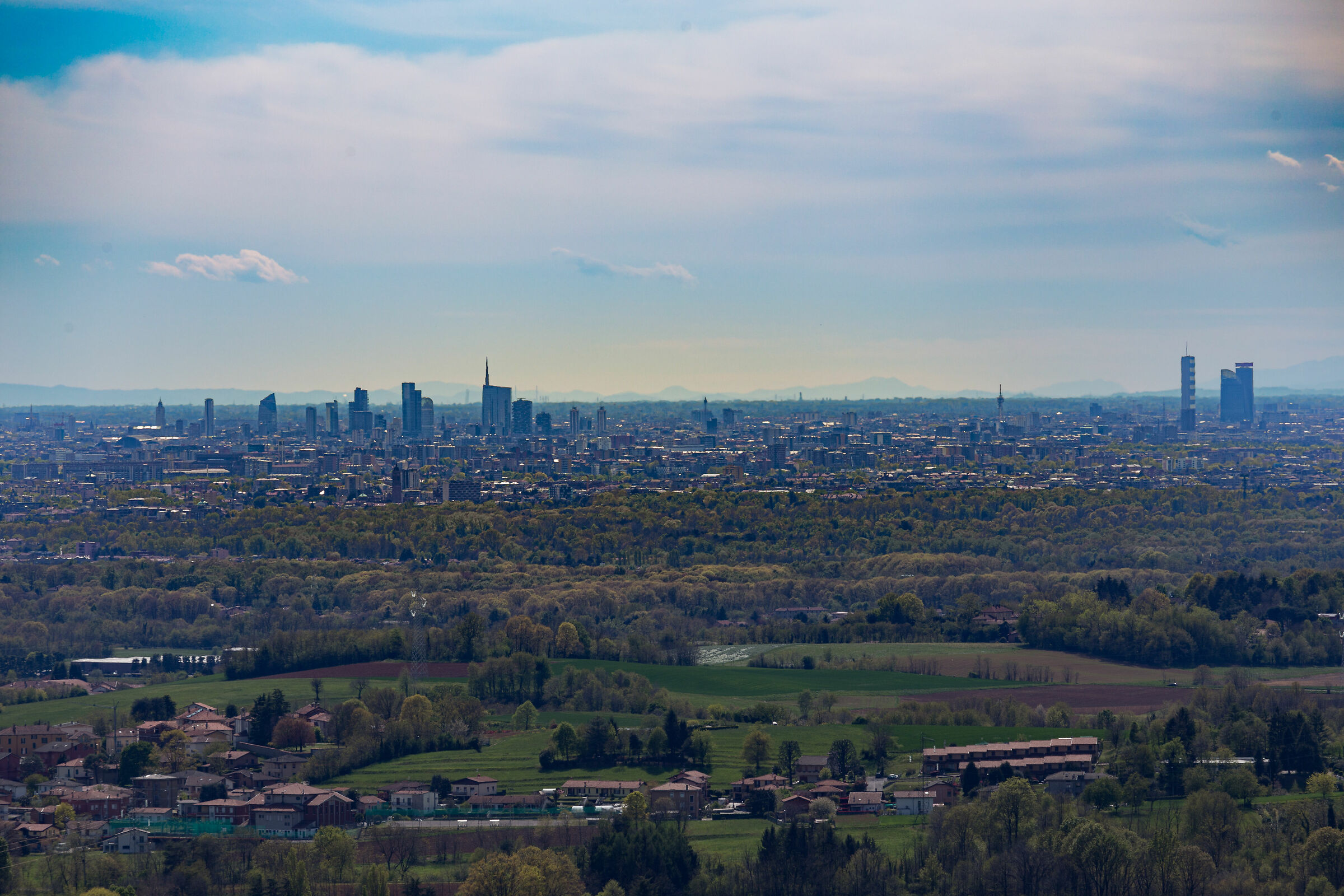 Milano vista da Montevecchia 2