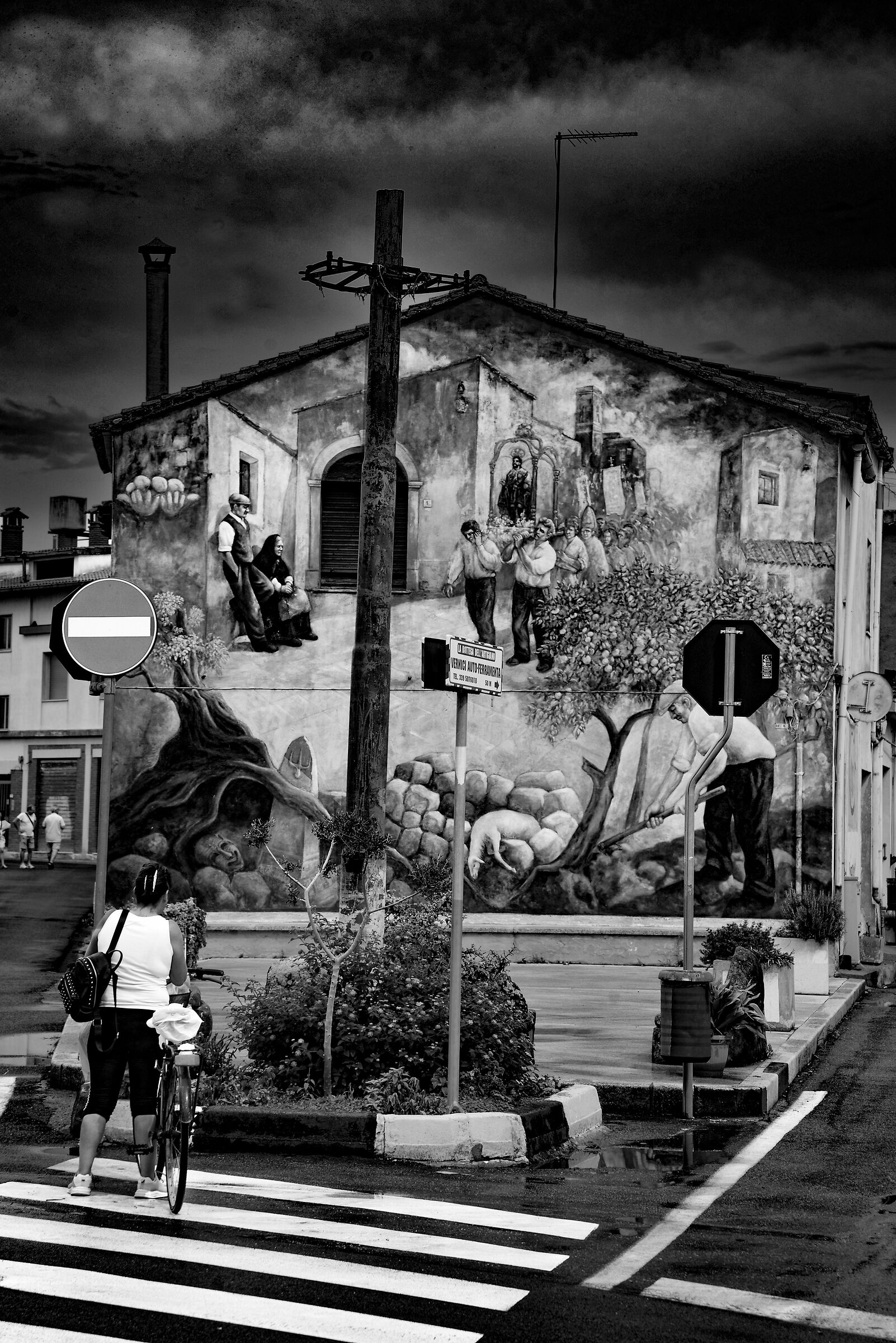 Affresco a San Sperate