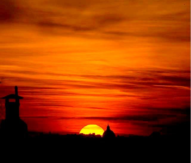 tramonto romano