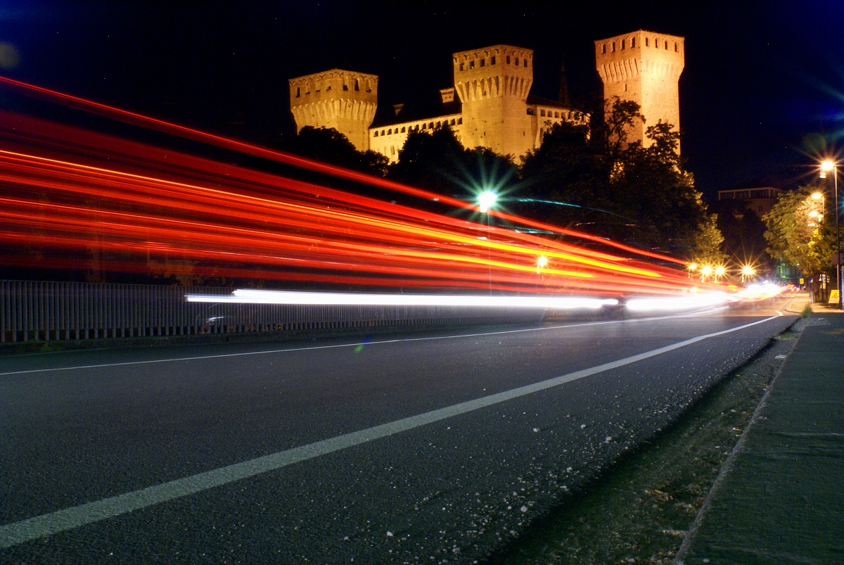 Castello di Vignola by night
