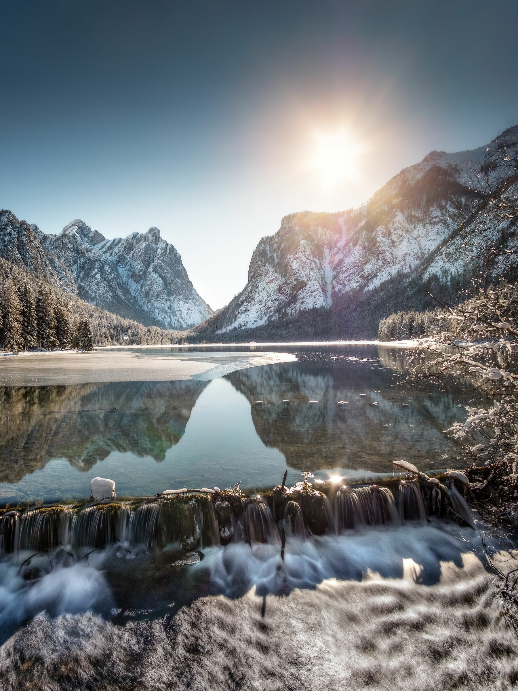 Lago di Dobbiaco - 11 gennaio 2024