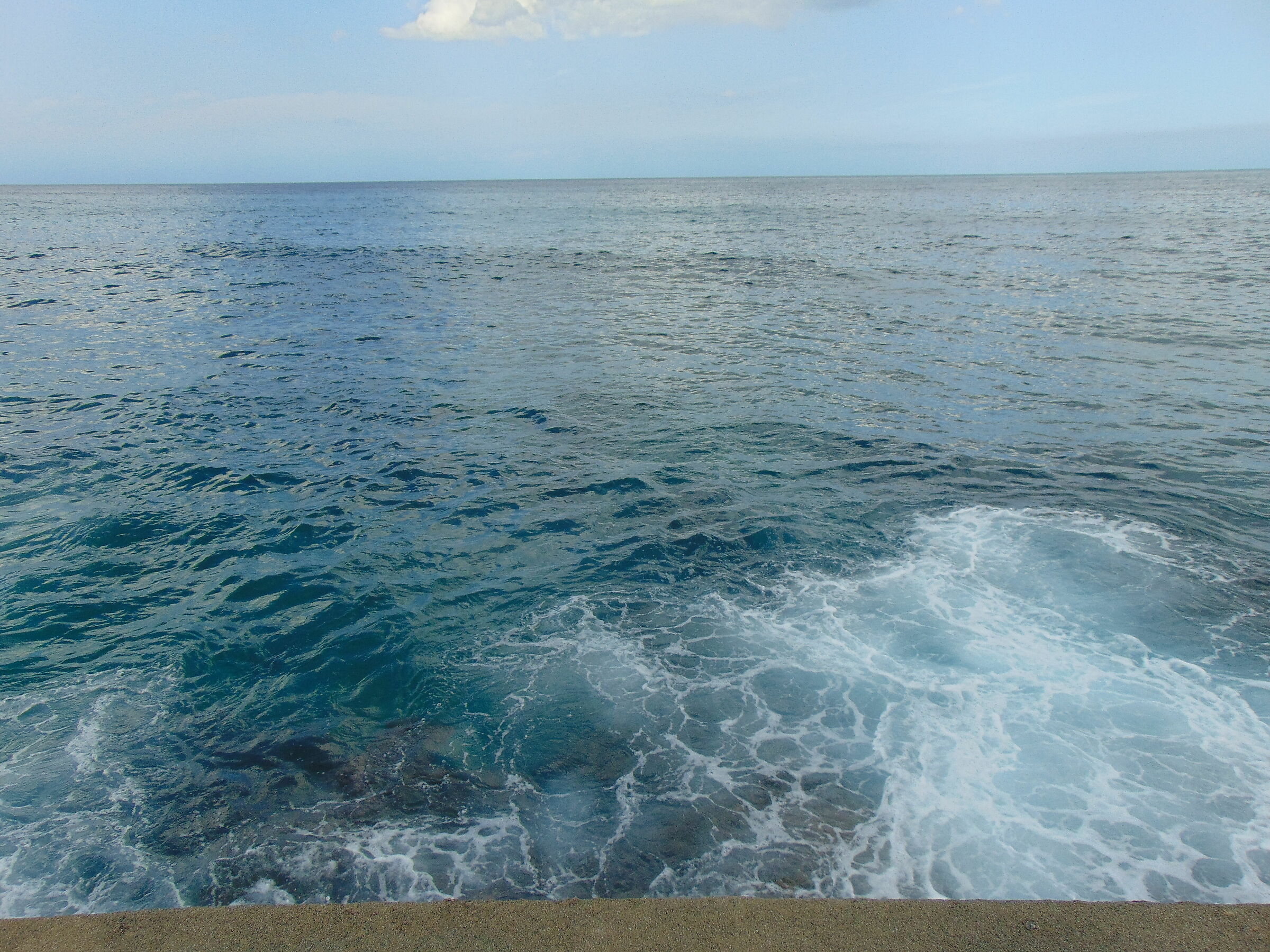 In front of the Ocean