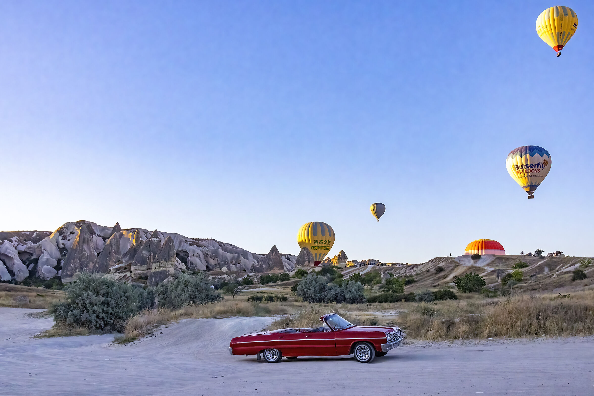 Like in a movie. Cappadocia