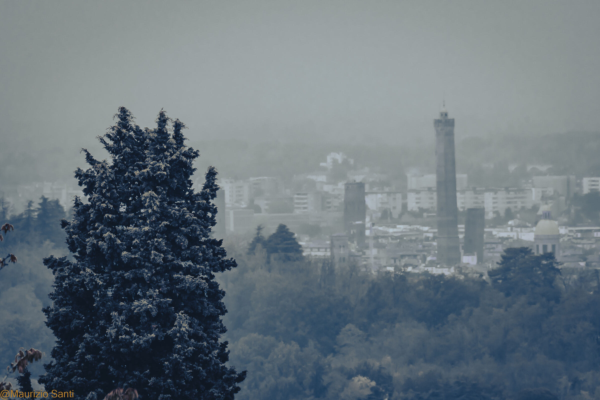 Bologna from the hills