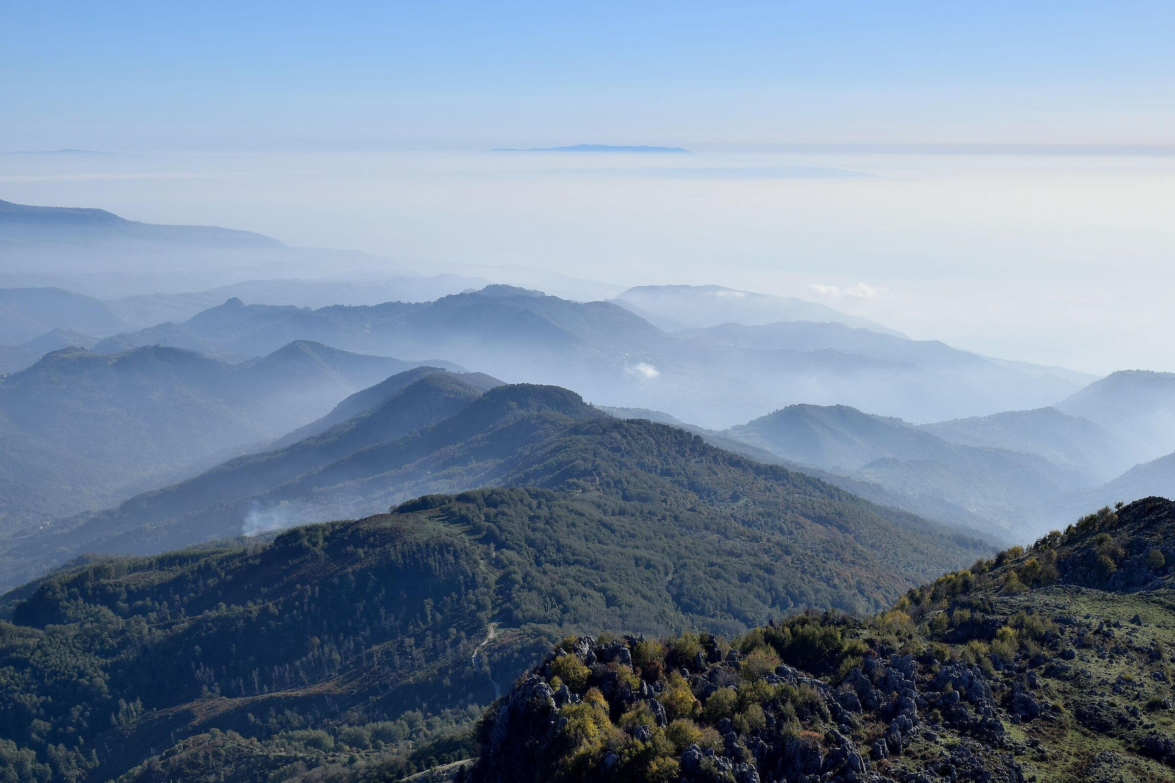 In vetta al Monte Cocuzzo - Mendicino