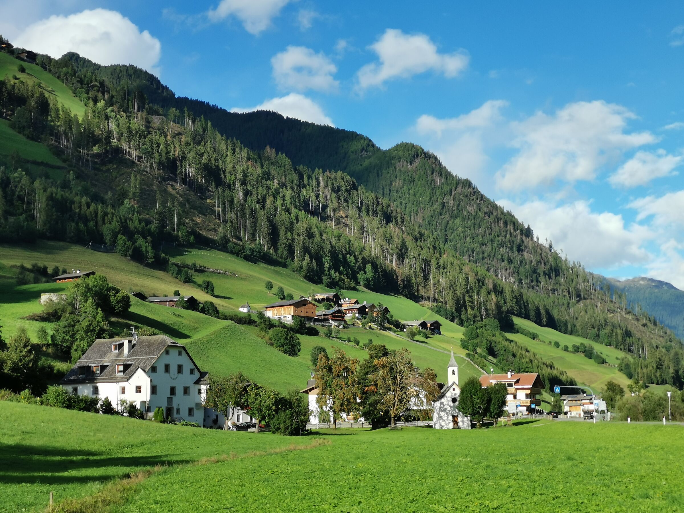 Last houses of San Giovanni - Valle Aurina -