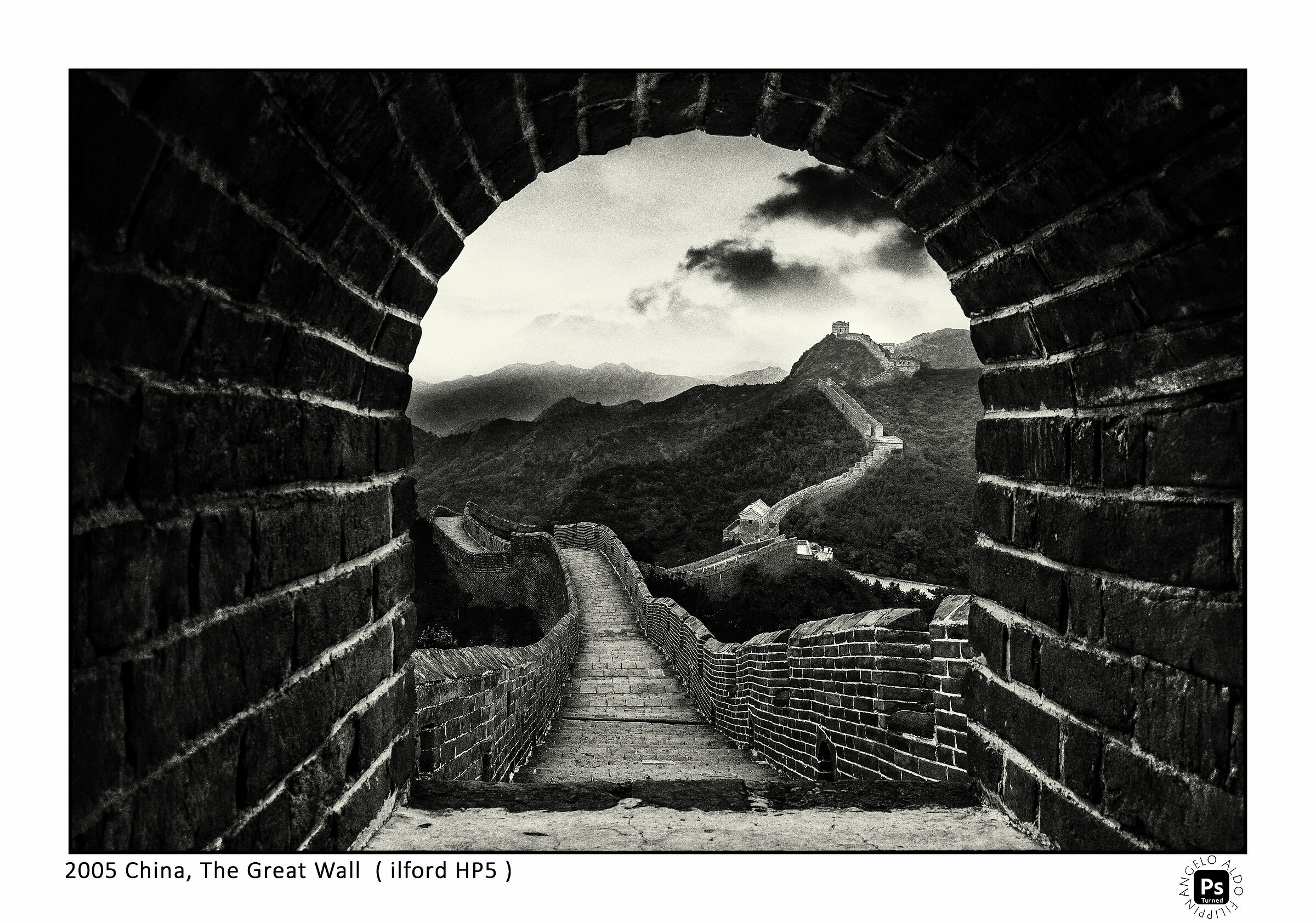 2005 China, The Great Wall ( Ilford HP5 )