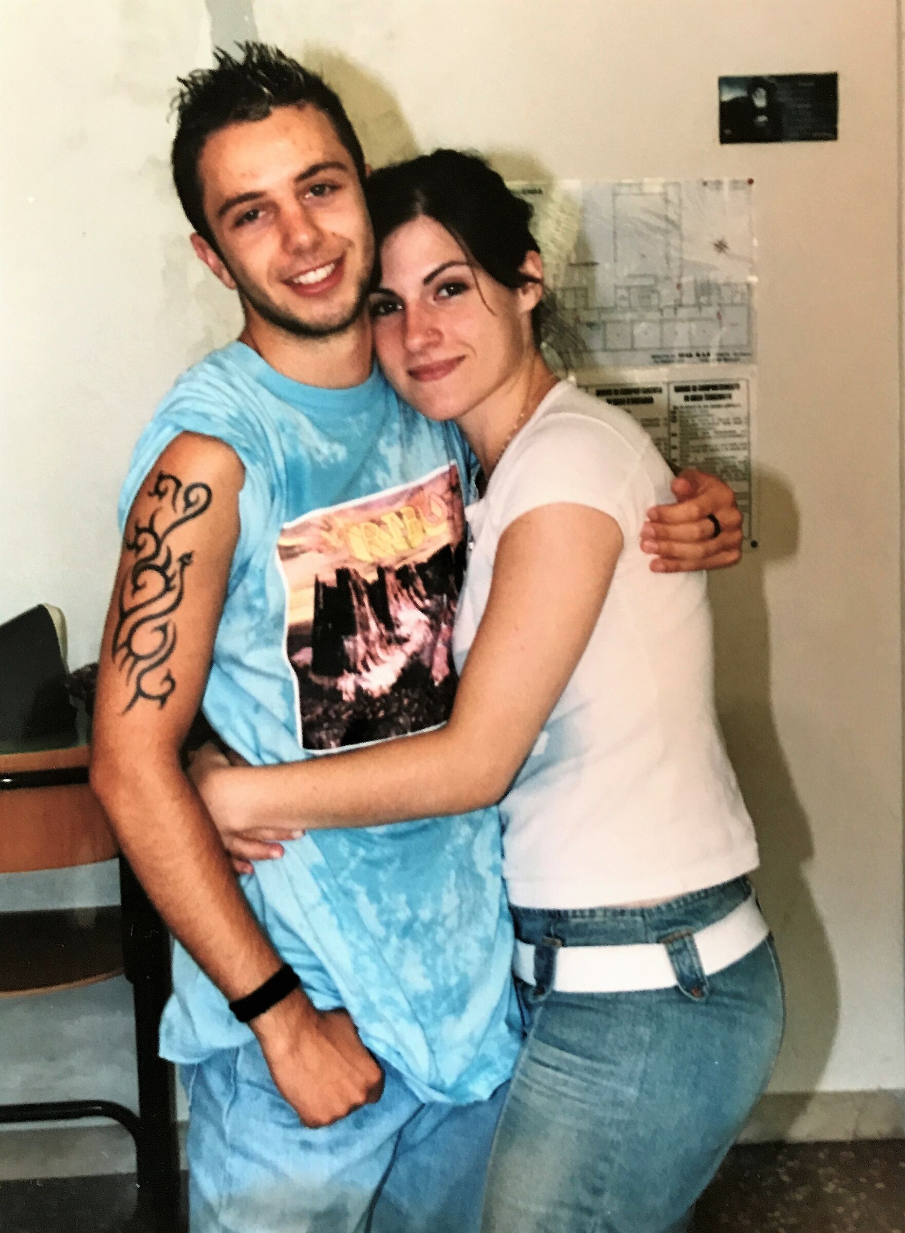 Ultimo giorno di liceo del secondo figlio.