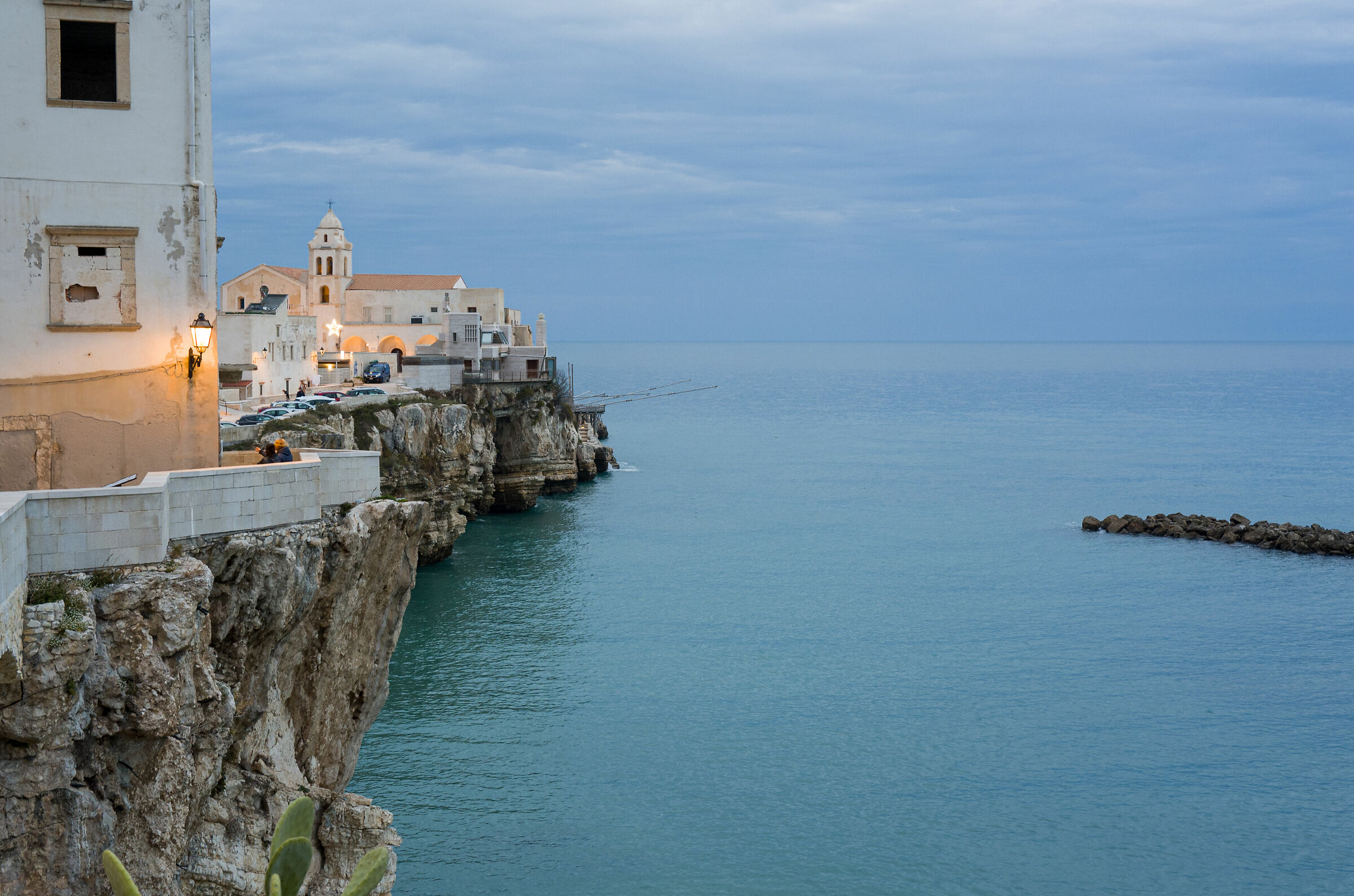 Vieste, la scogliera