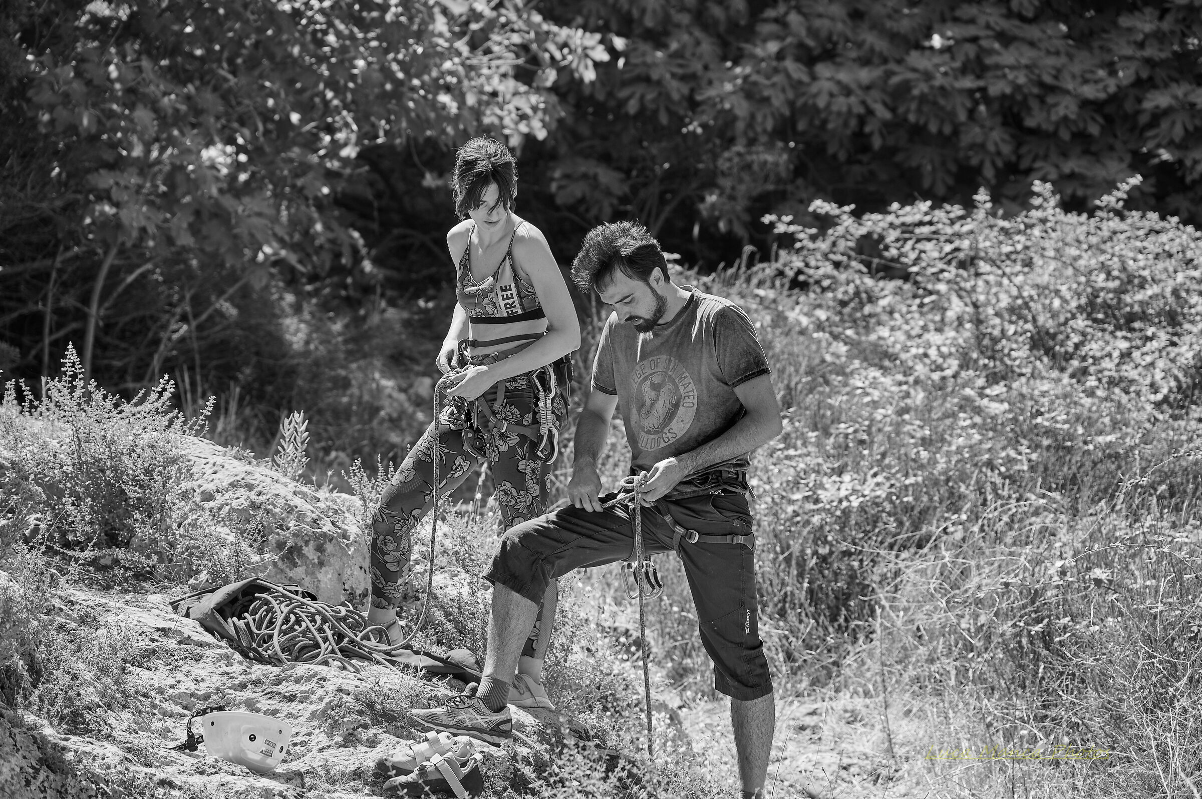 Passion for climbing