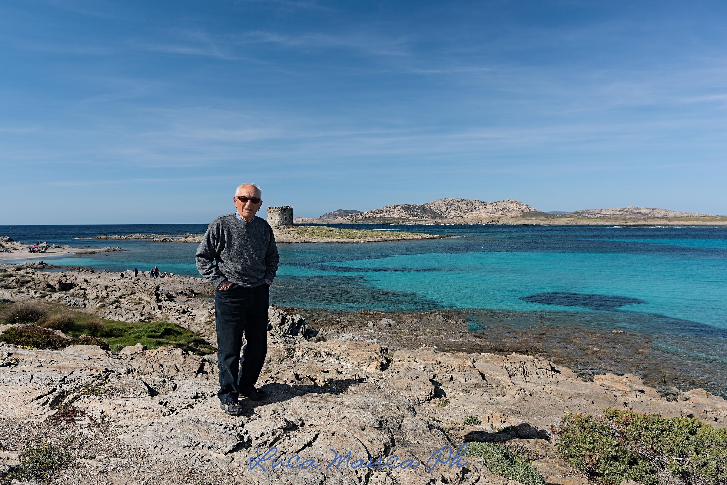 Stintino with my dear dad