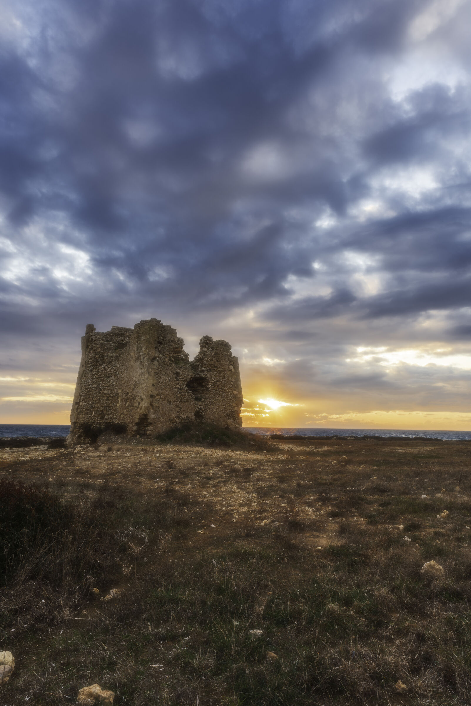 Torre Sgarrata al Tramonto