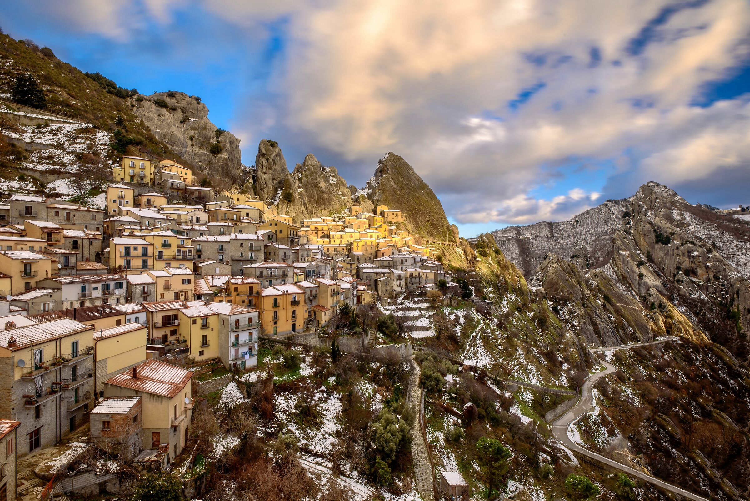 Castelmezzano Innevata - Gennaio 2024
