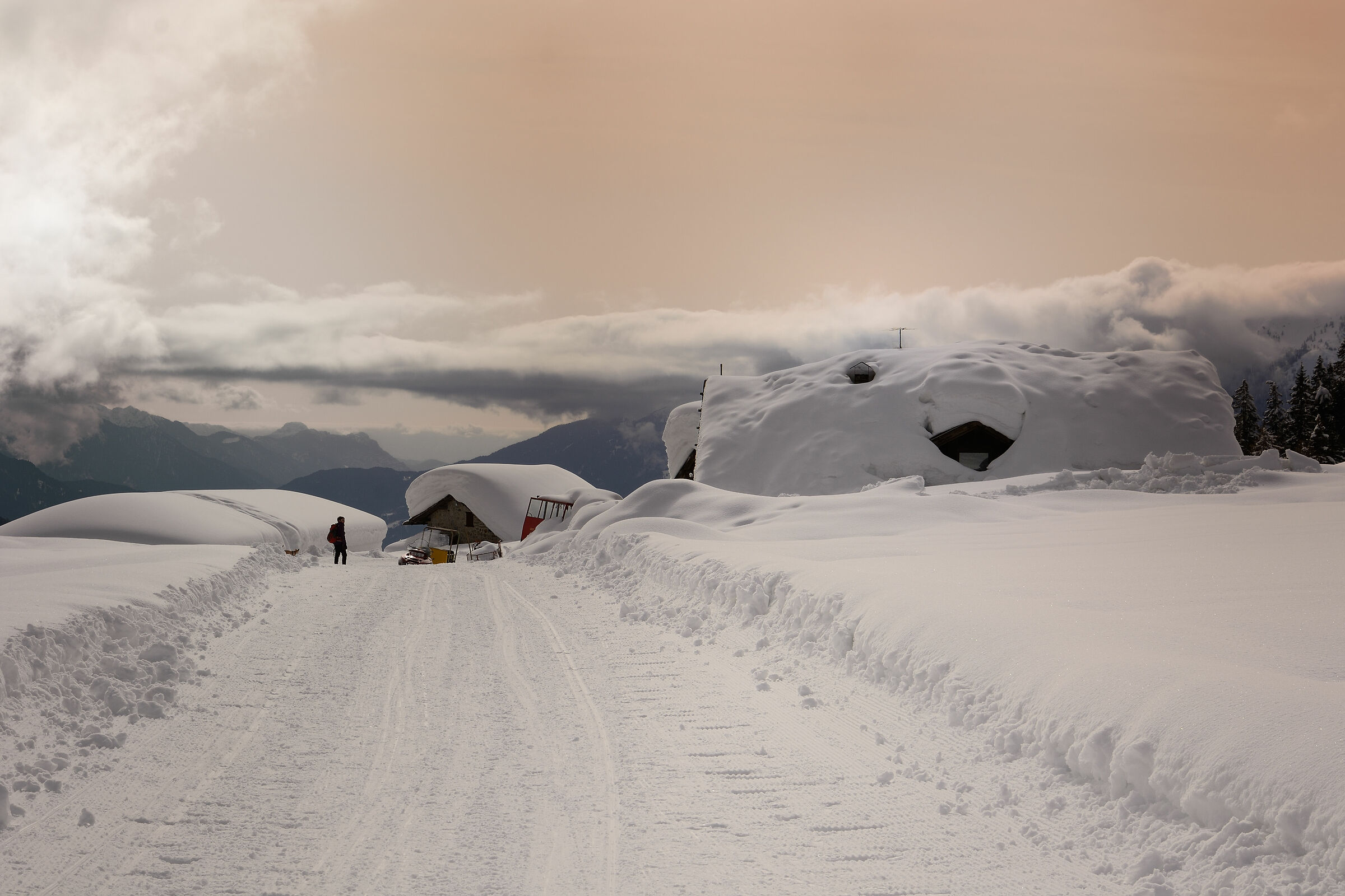 un poco di neve