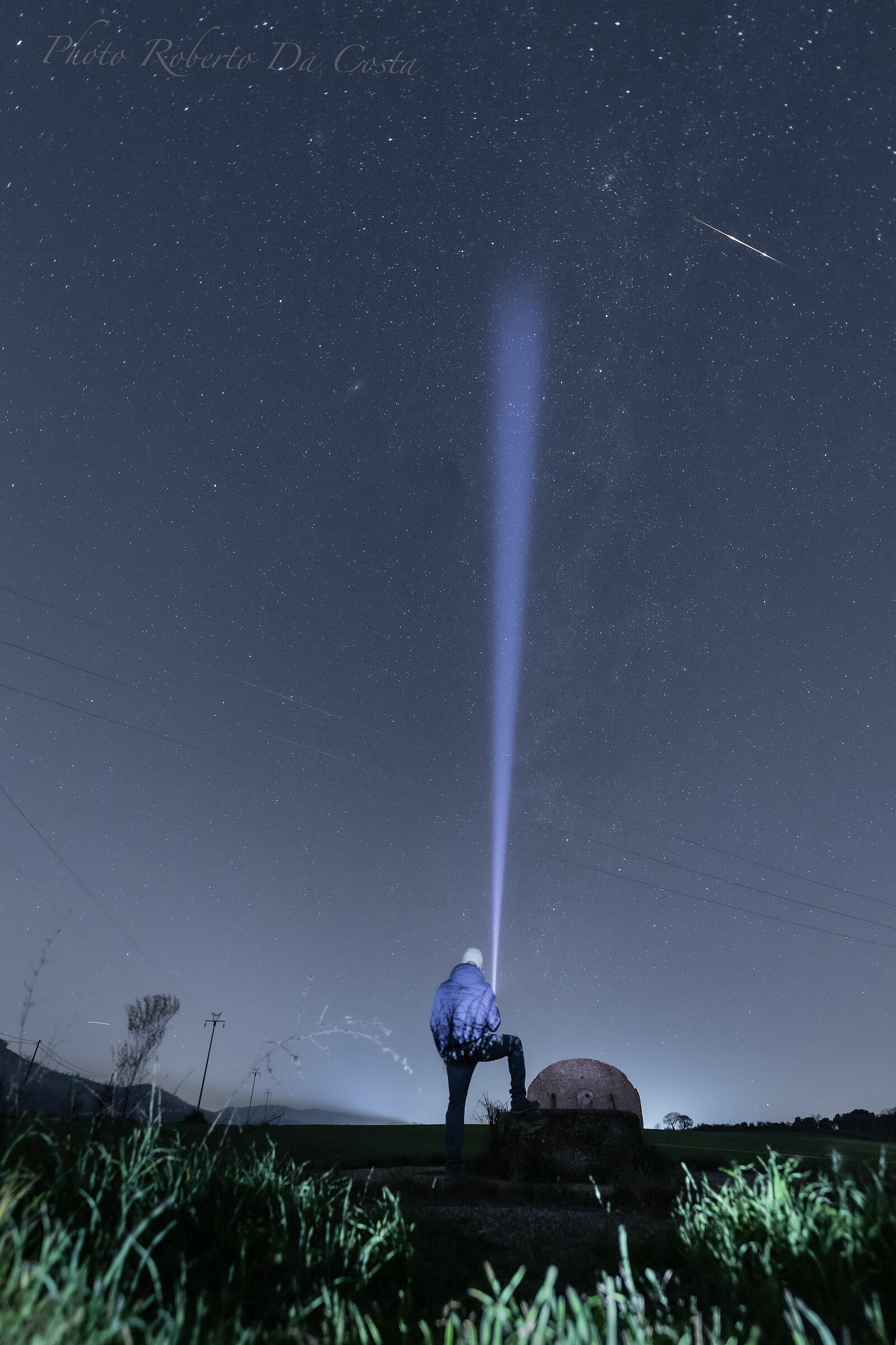 Walking among the shooting stars