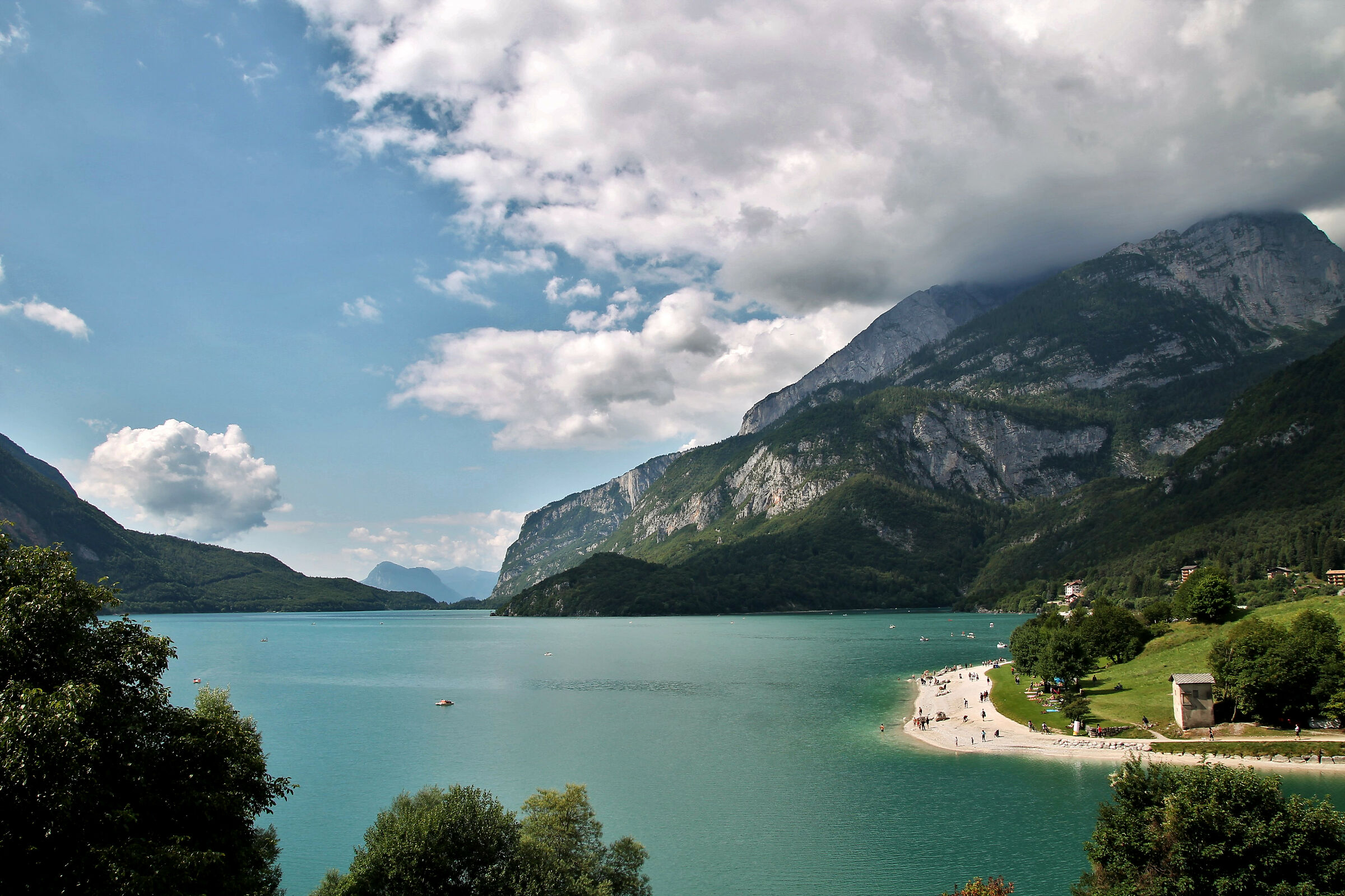 Molveno lake