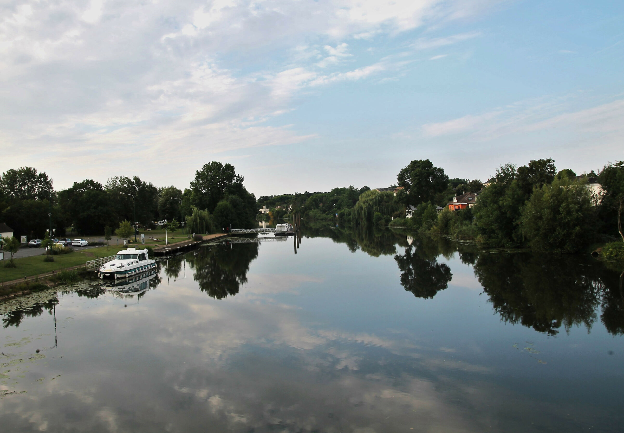 riflessi sulla sarthe