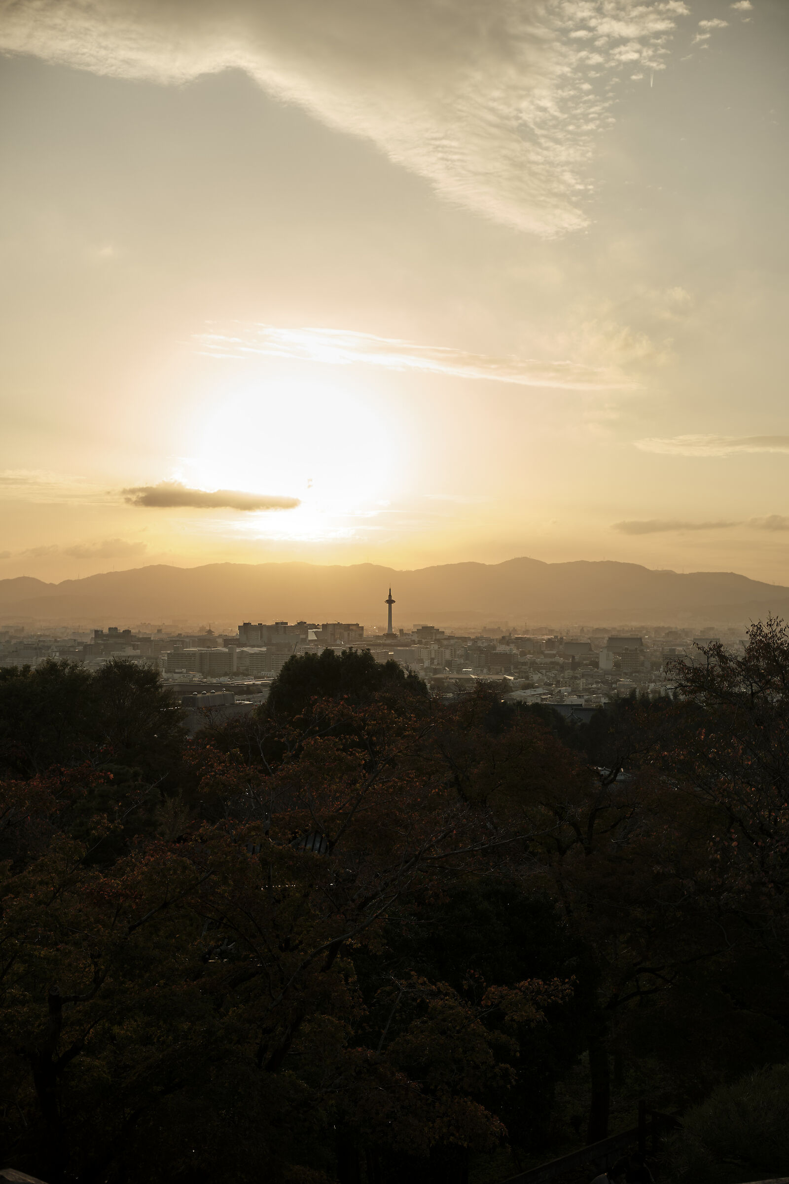 Kyoto skyline
