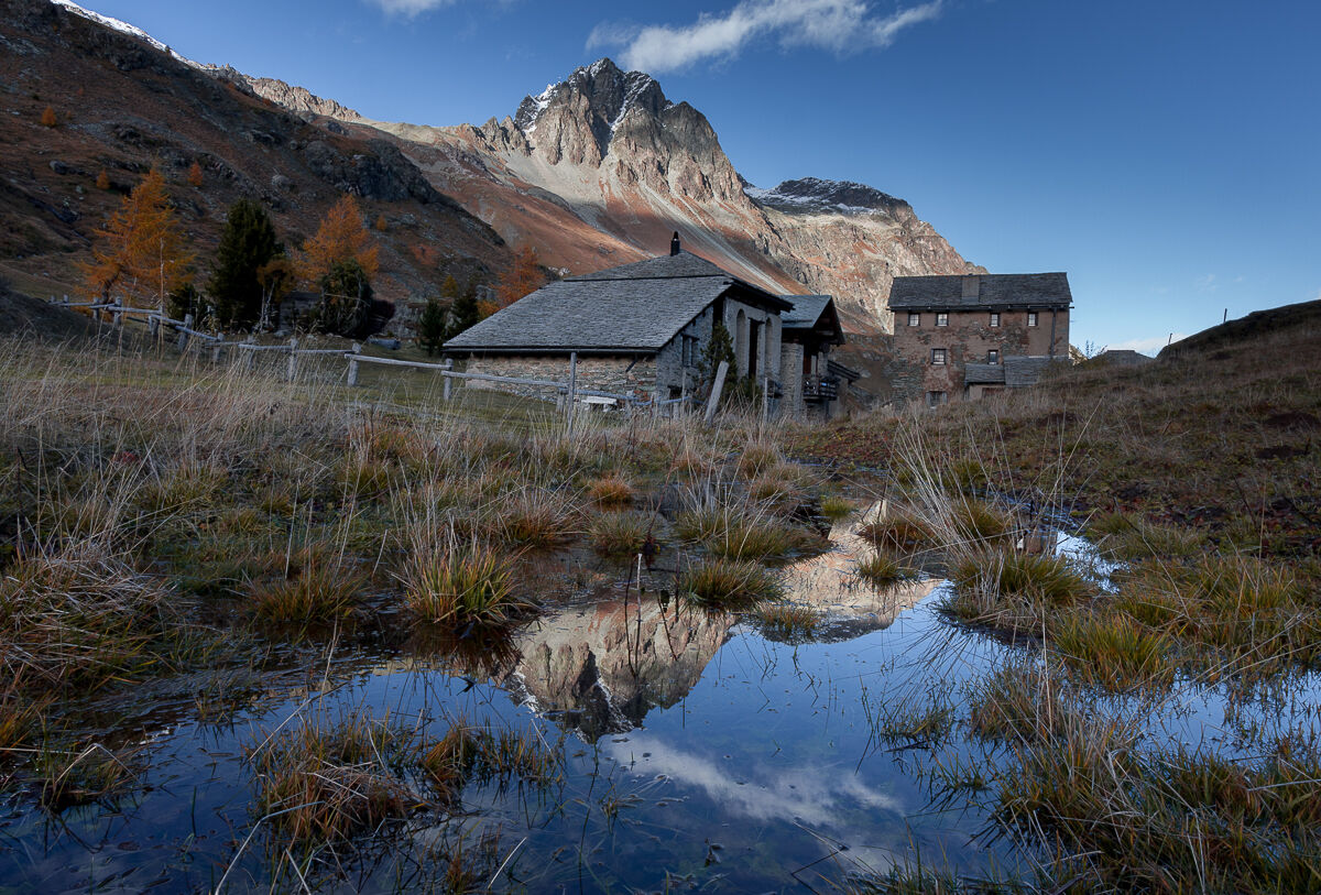 Le vecchie case di Blaunca ...