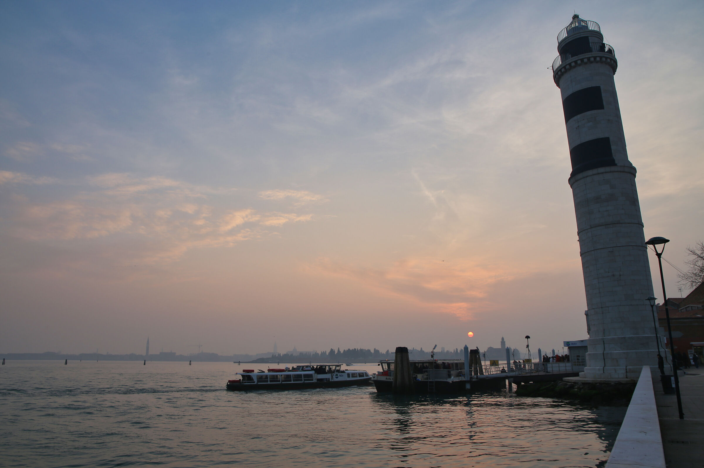 Venezia da Murano al Tramonto