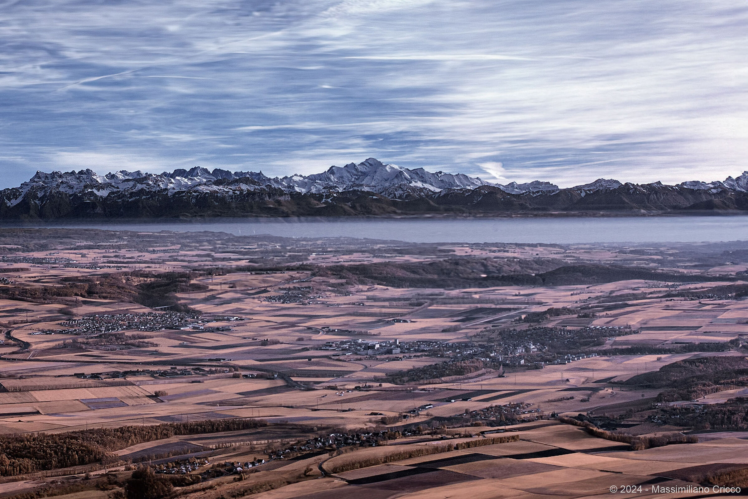 The King of the Alps from Mont de Baulmes, Vaud, Switzerland
