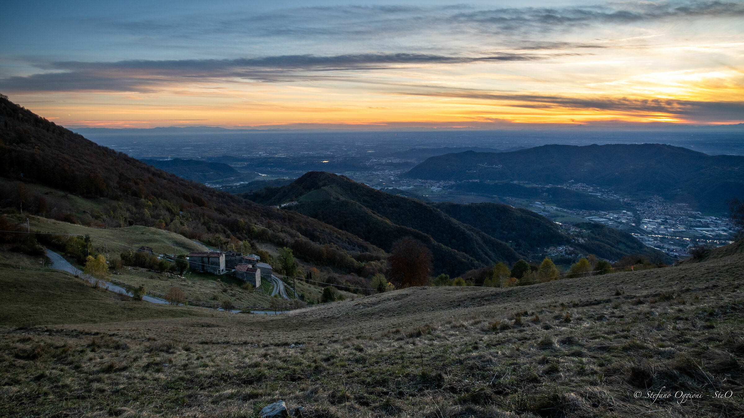 Tramonto dal Pertus