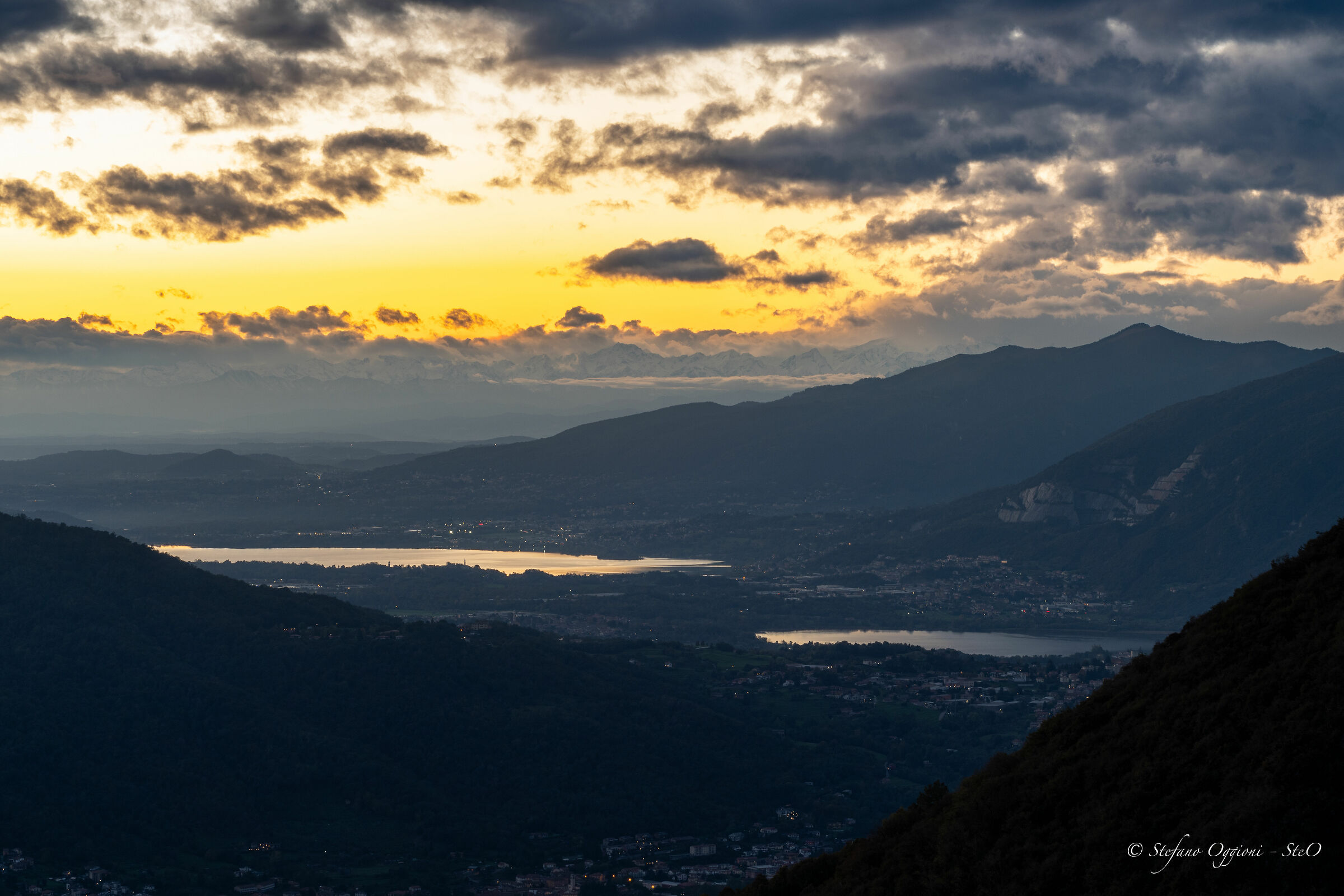 Tramonto dal Pertus