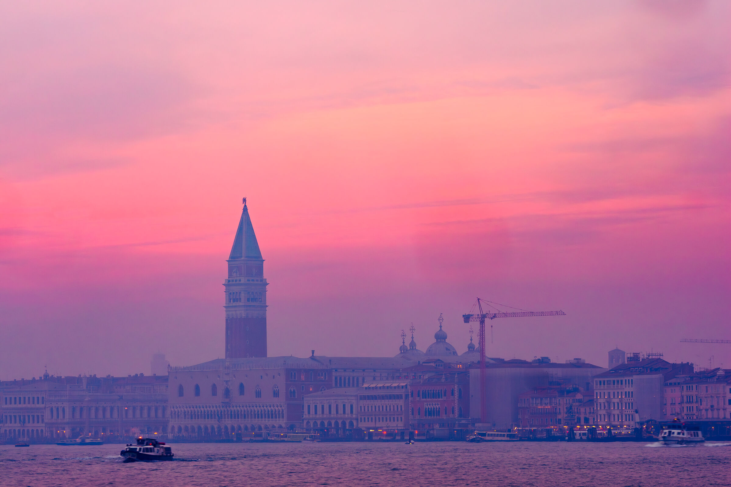 Piazza San Marco al tramonto