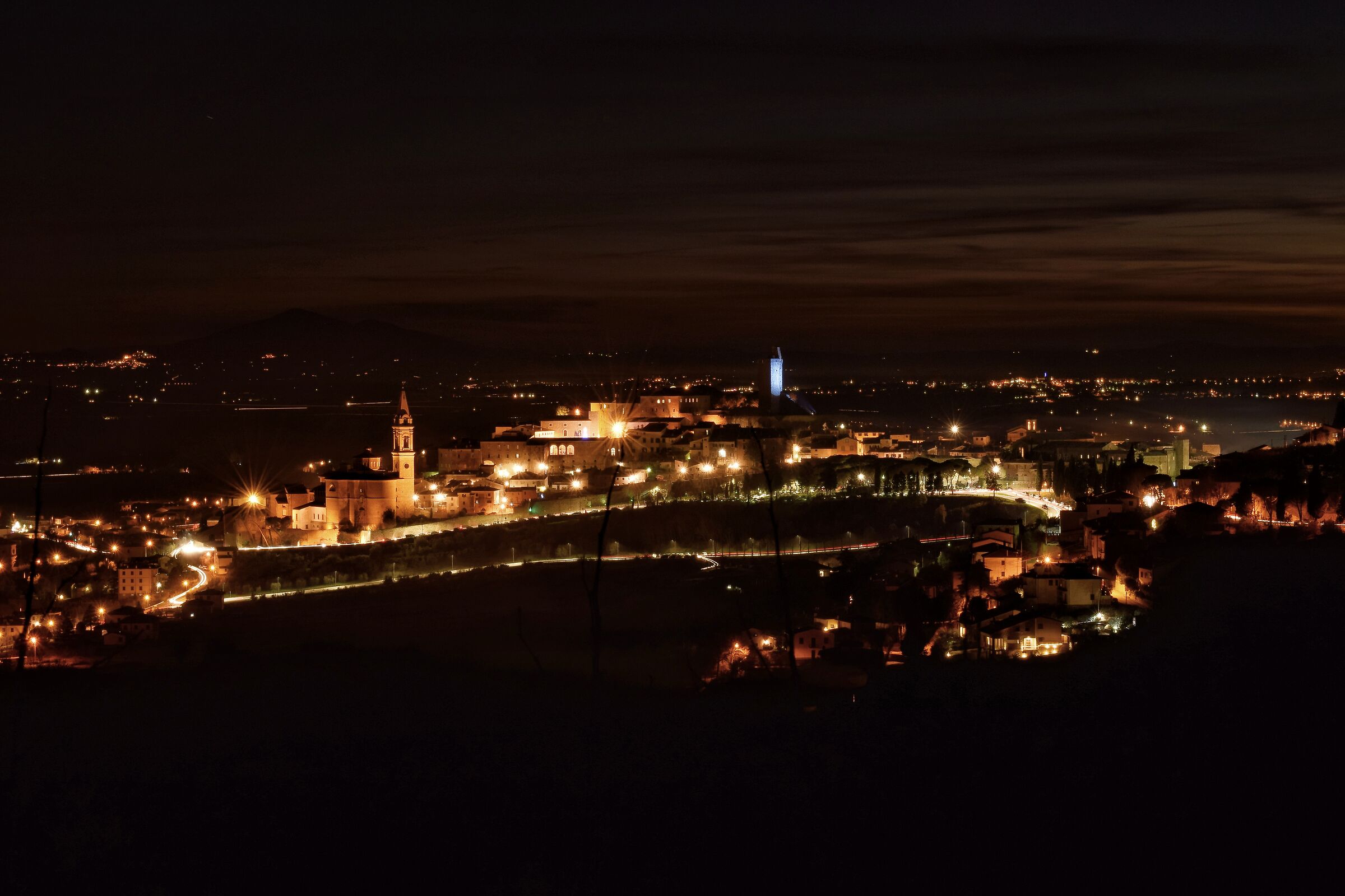 La notte a Castiglion Fiorentino